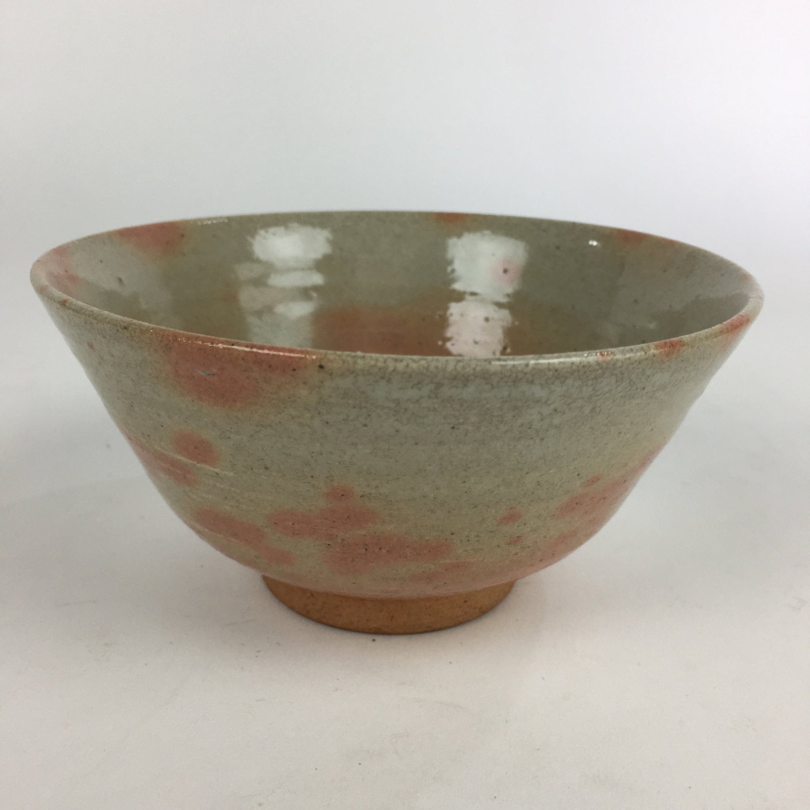 Japanese Ceramic Tea Ceremony Green Tea Bowl Vtg Chawan Wan-nari GTB899