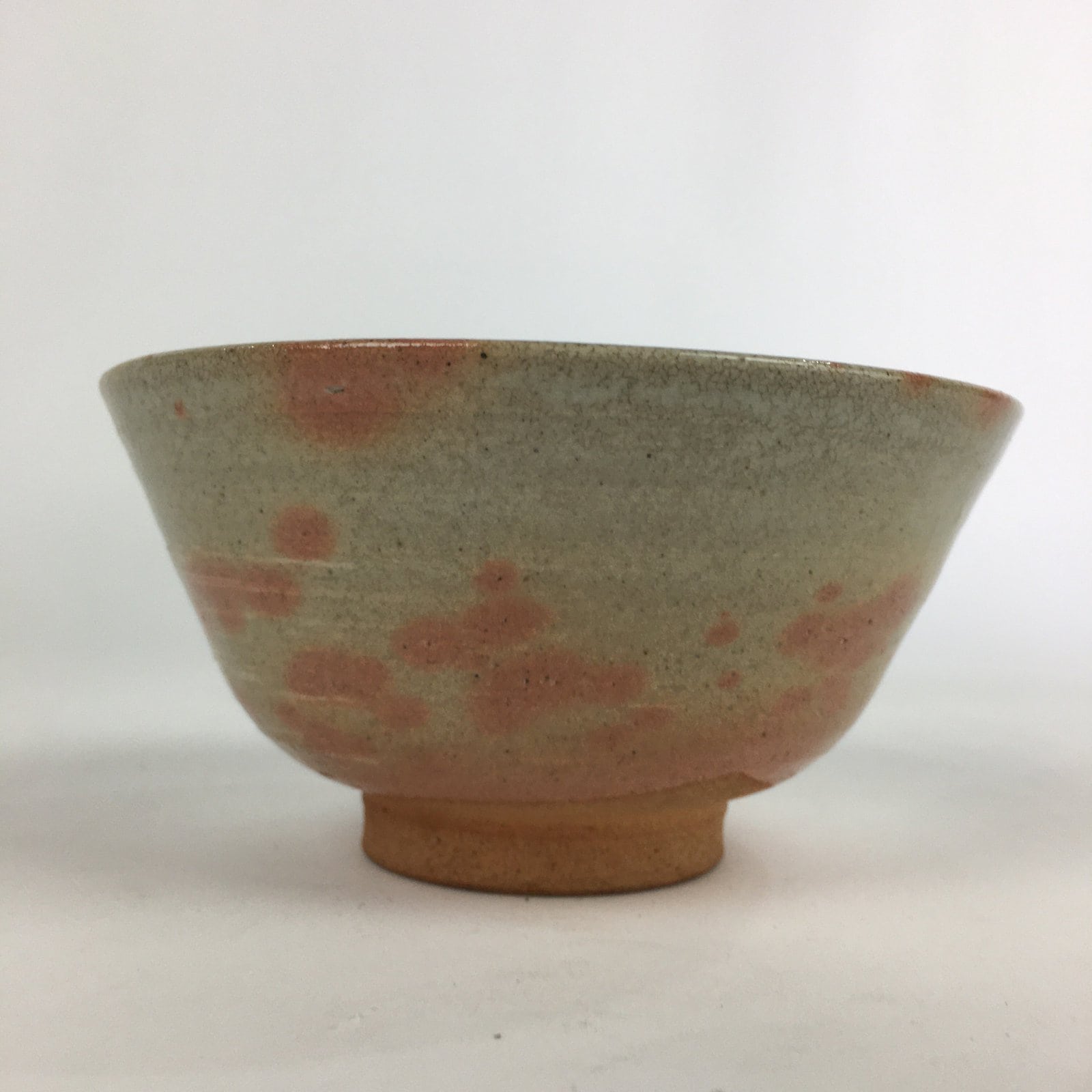 Japanese Ceramic Tea Ceremony Green Tea Bowl Vtg Chawan Wan-nari GTB899