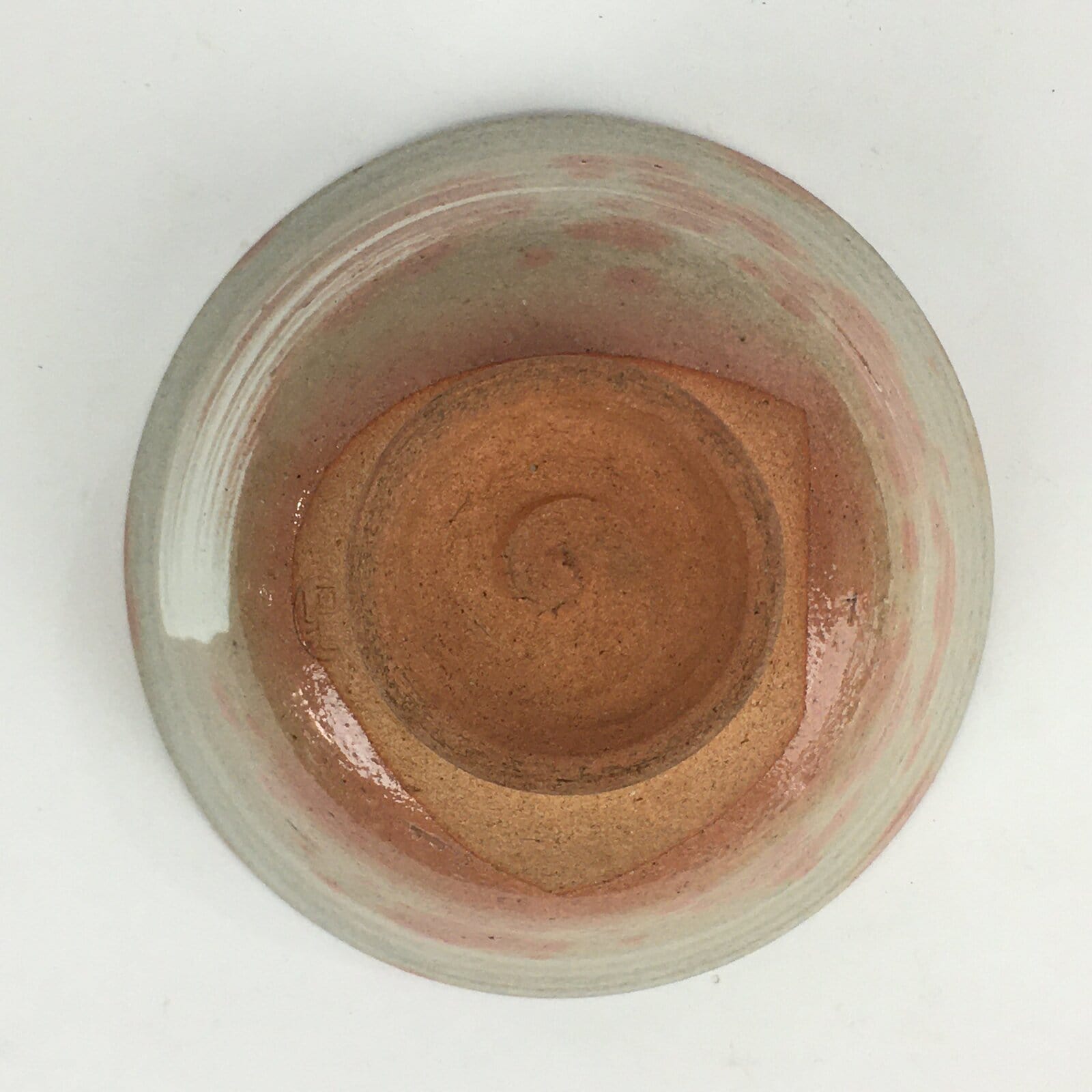 Japanese Ceramic Tea Ceremony Green Tea Bowl Vtg Chawan Wan-nari GTB899