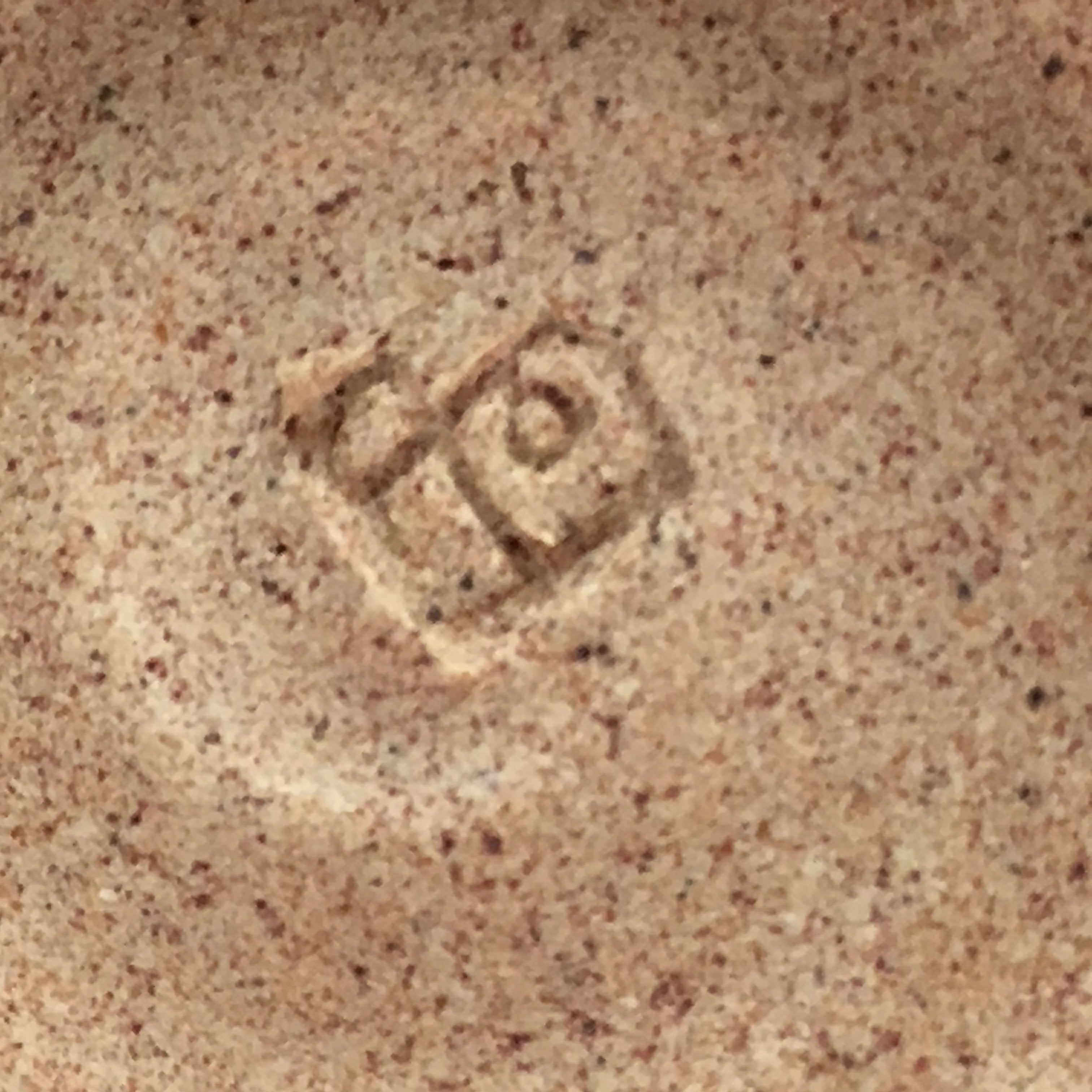 Japanese Ceramic Teacup Vtg Kohiki Pottery White Clay Pink Yunomi Sencha PT614