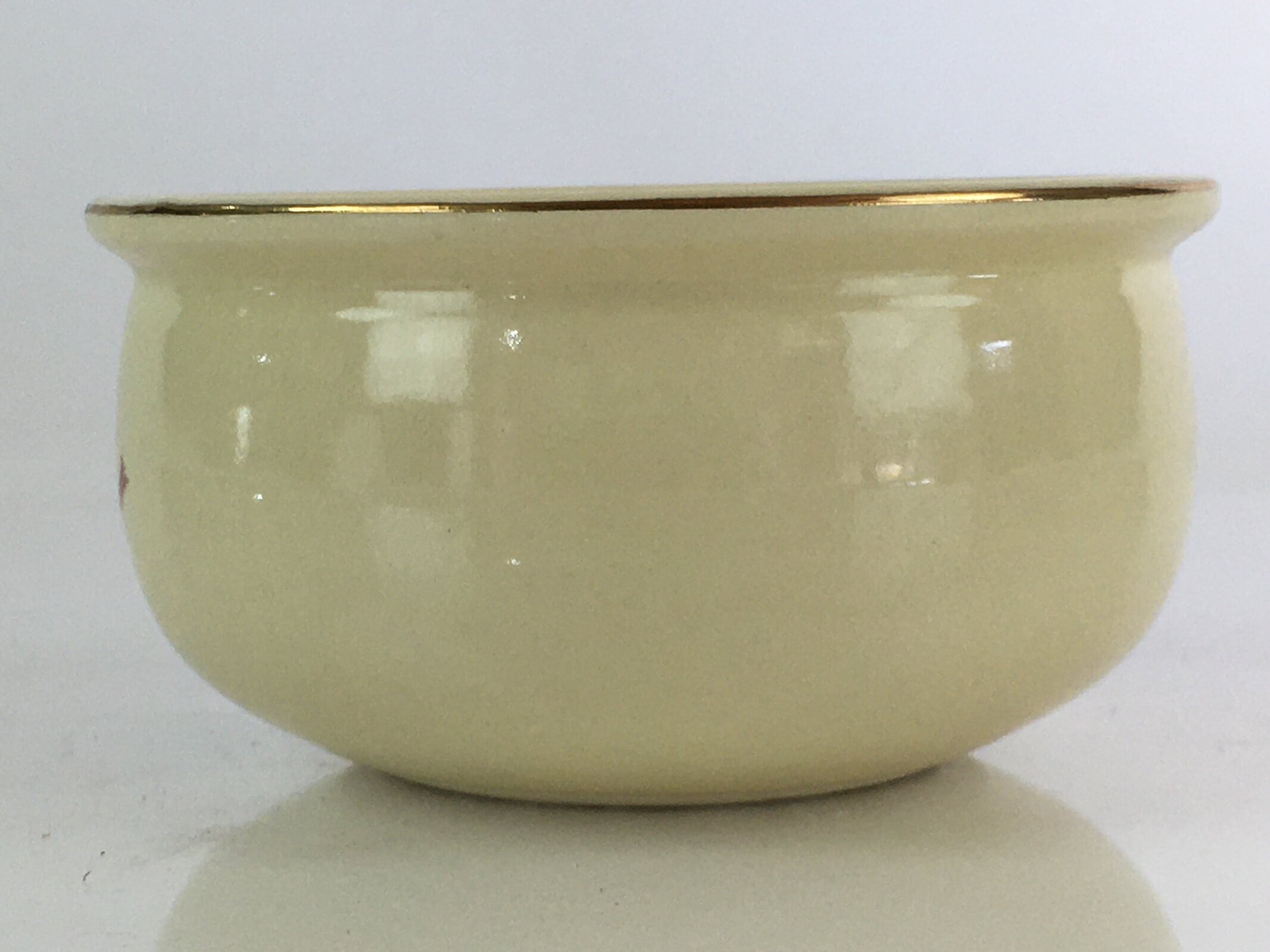 Japanese Ceramic Wastewater Receptacle Tea Ceremony Basin Bowl Vtg Kensui GTB950