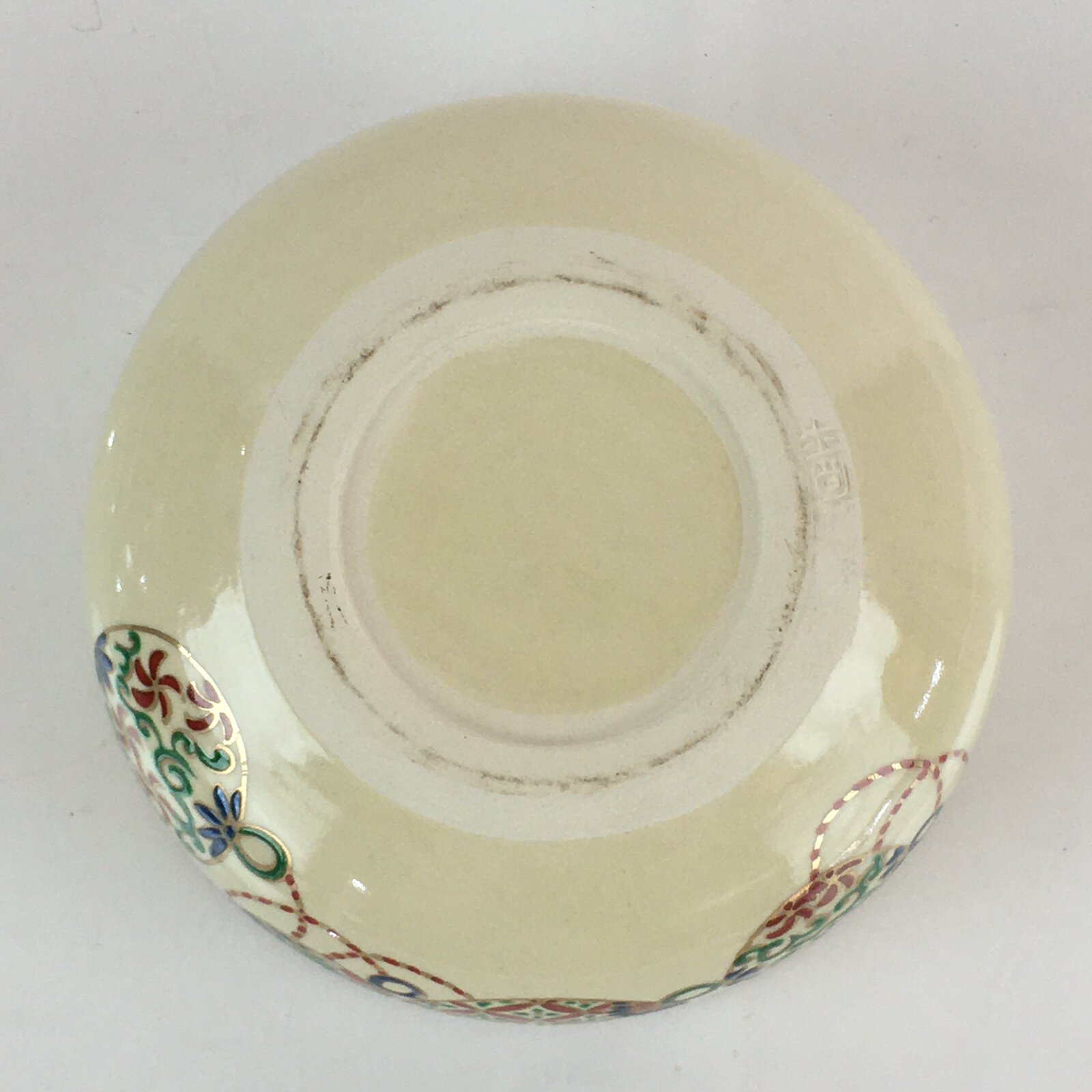 Japanese Ceramic Wastewater Receptacle Tea Ceremony Basin Bowl Vtg Kensui GTB950