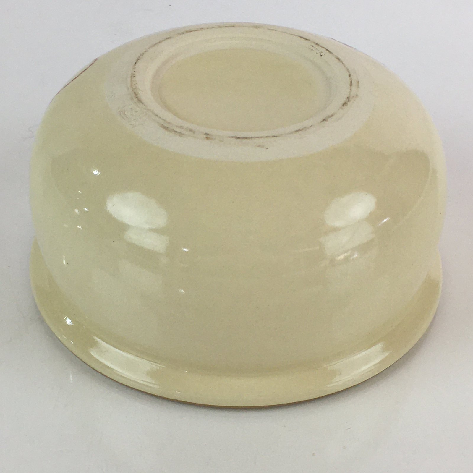 Japanese Ceramic Wastewater Receptacle Tea Ceremony Basin Bowl Vtg Kensui GTB950