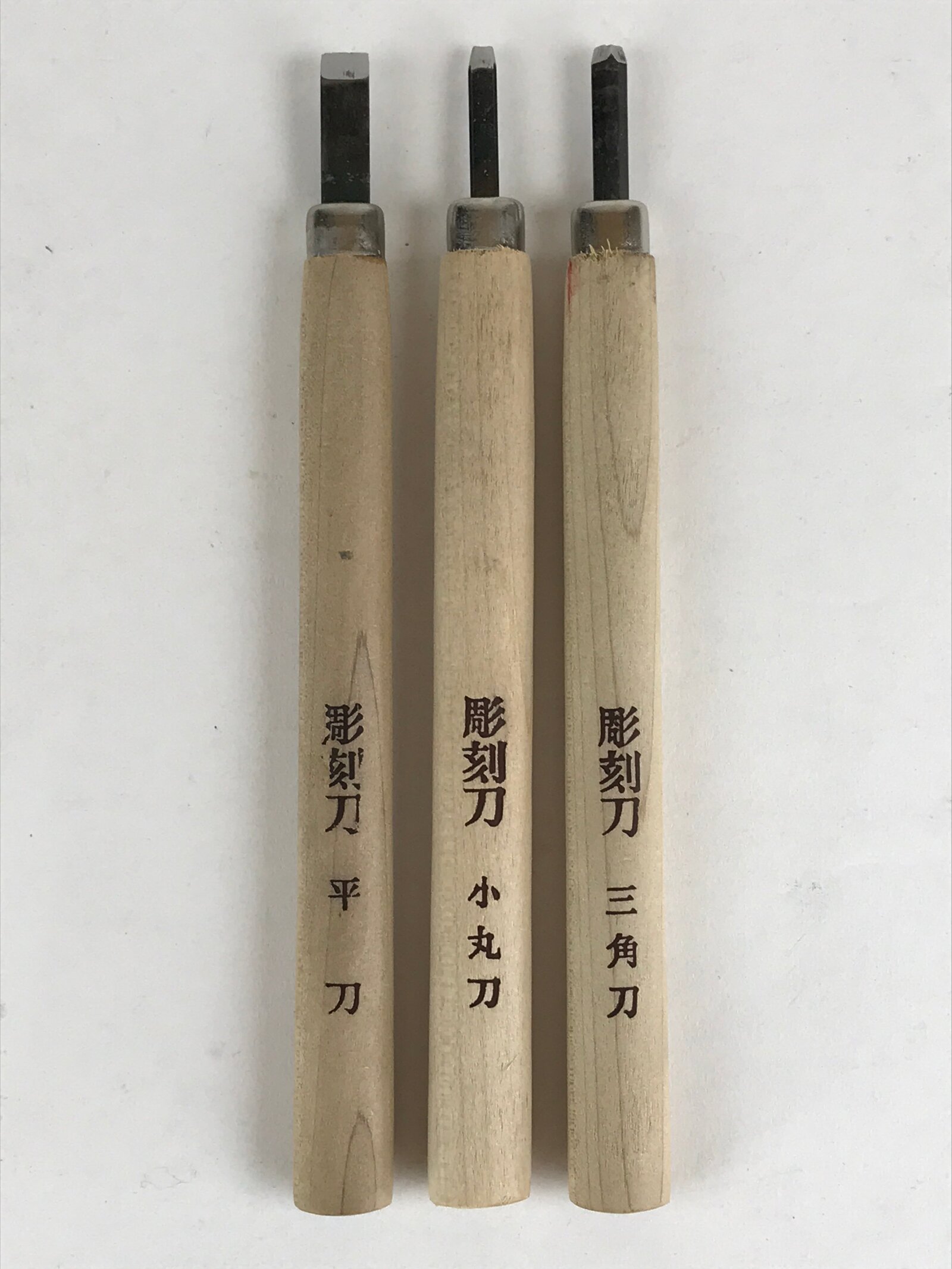 Japanese Chisel 6pc Set Nomi Carpentry Vtg Woodworking Tool Blade Chokokuto T263