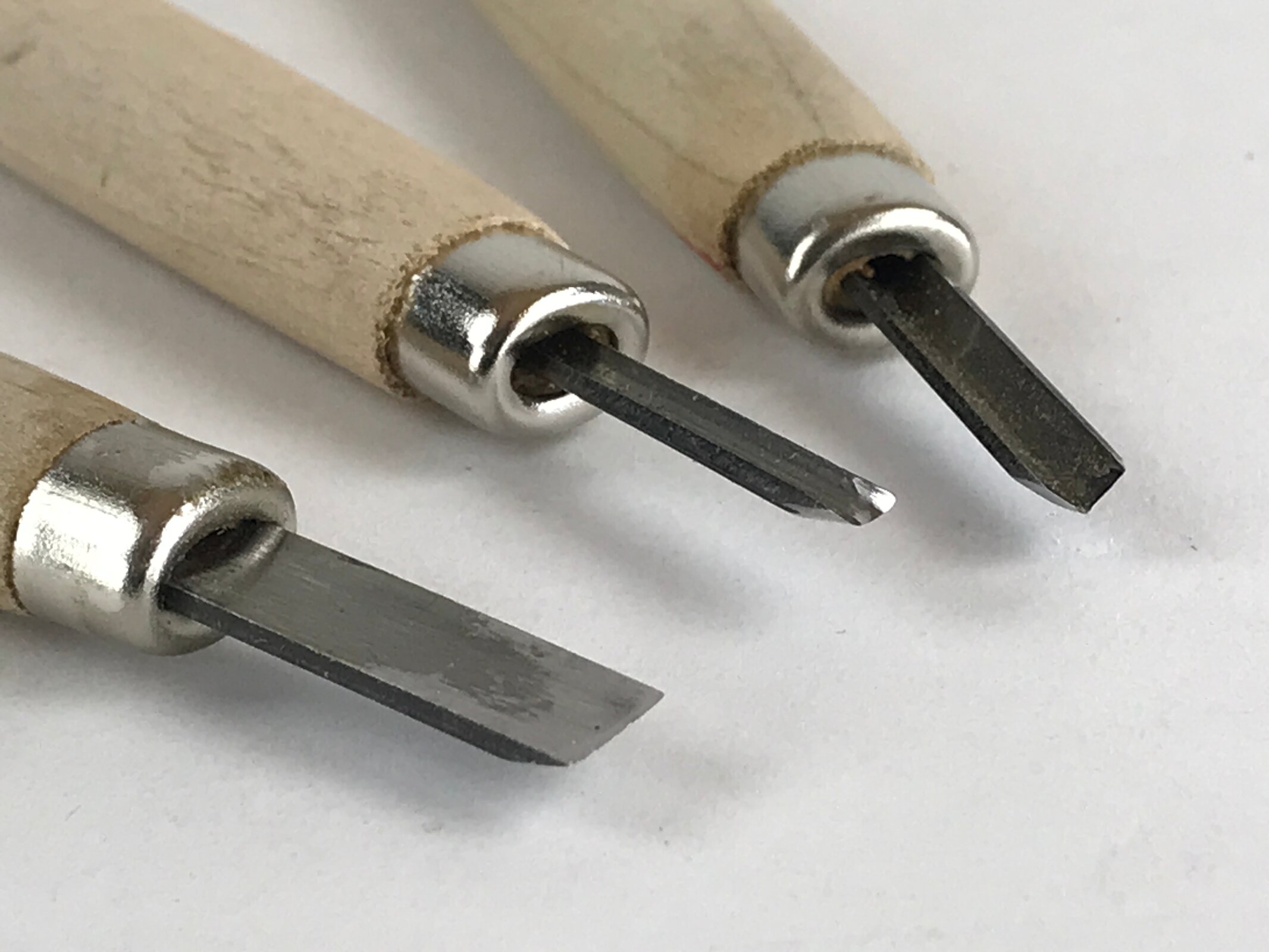 Japanese Chisel 6pc Set Nomi Carpentry Vtg Woodworking Tool Blade Chokokuto T263