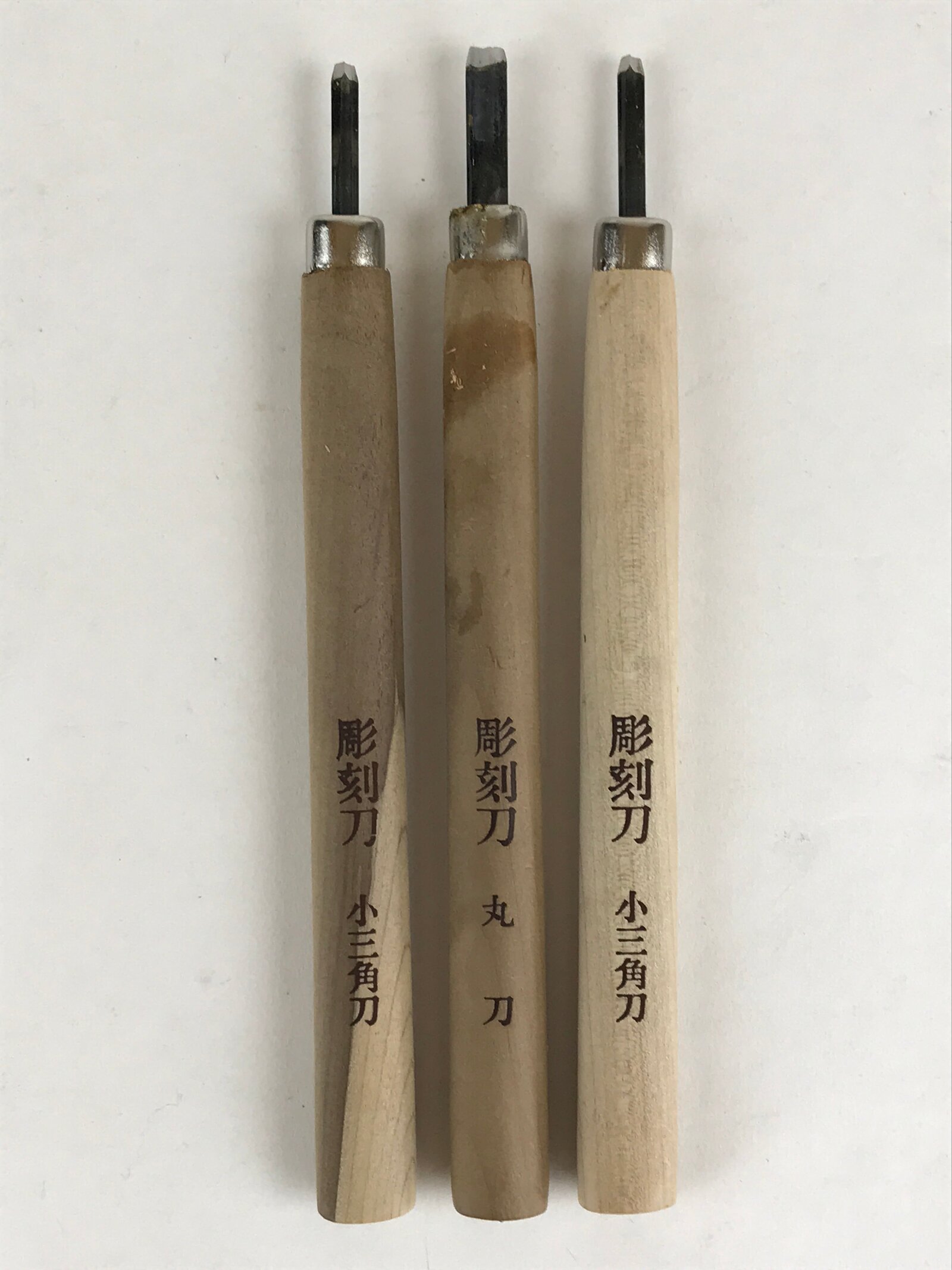 Japanese Chisel 6pc Set Nomi Carpentry Vtg Woodworking Tool Blade Chokokuto T263