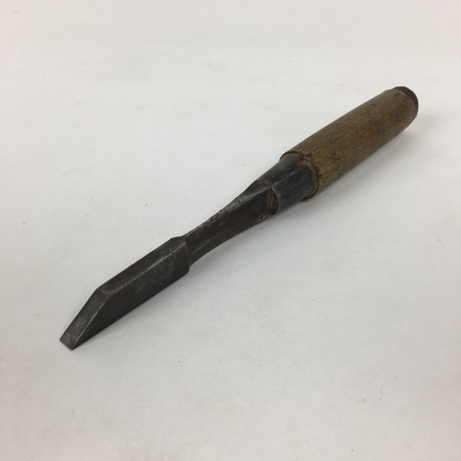 Japanese Chisel Nomi Carpentry Vtg Woodworking Tool 20.4 cm Blade 6 mm T243