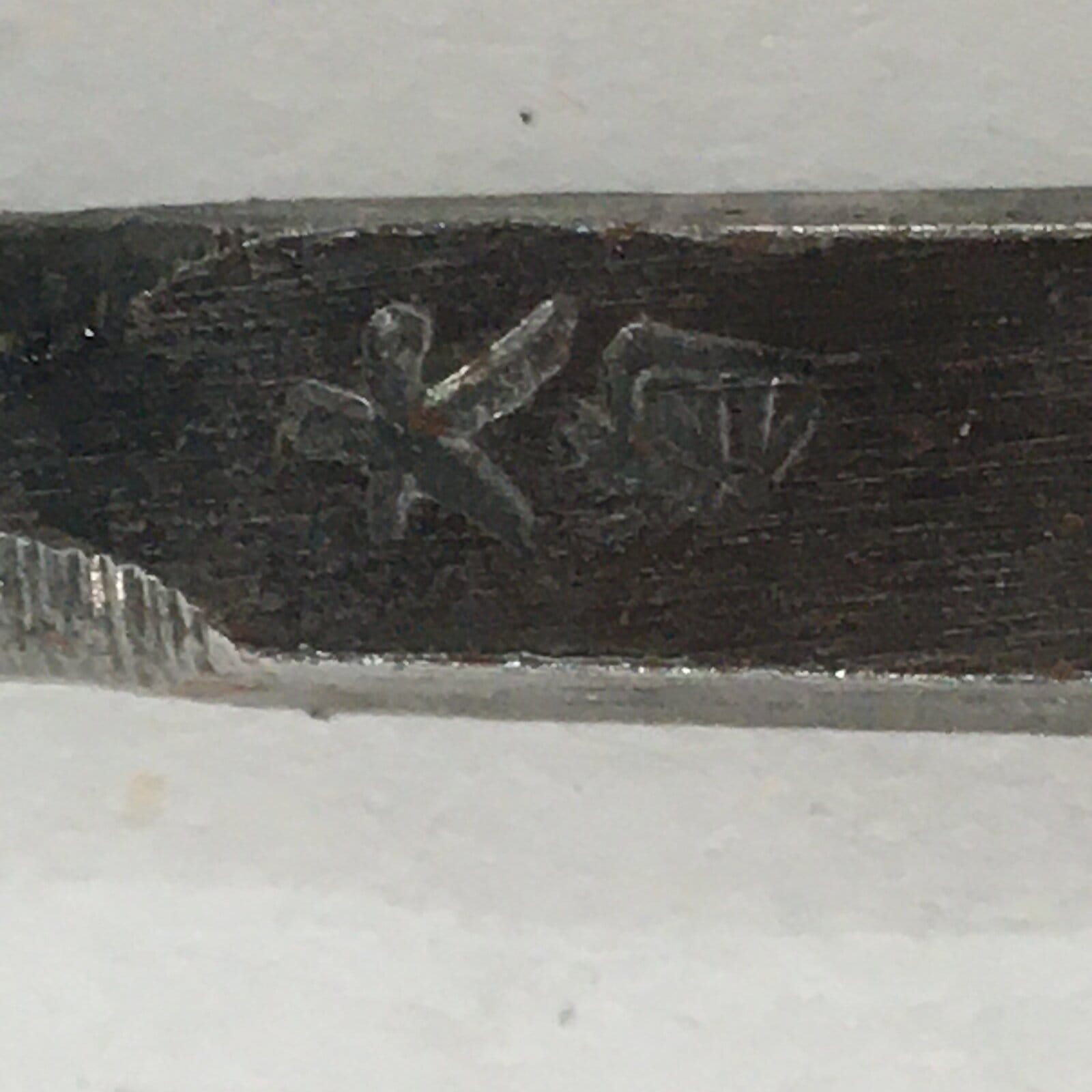 Japanese Chisel Nomi Carpentry Vtg Woodworking Tool 21.9 cm Blade 9 mm T238