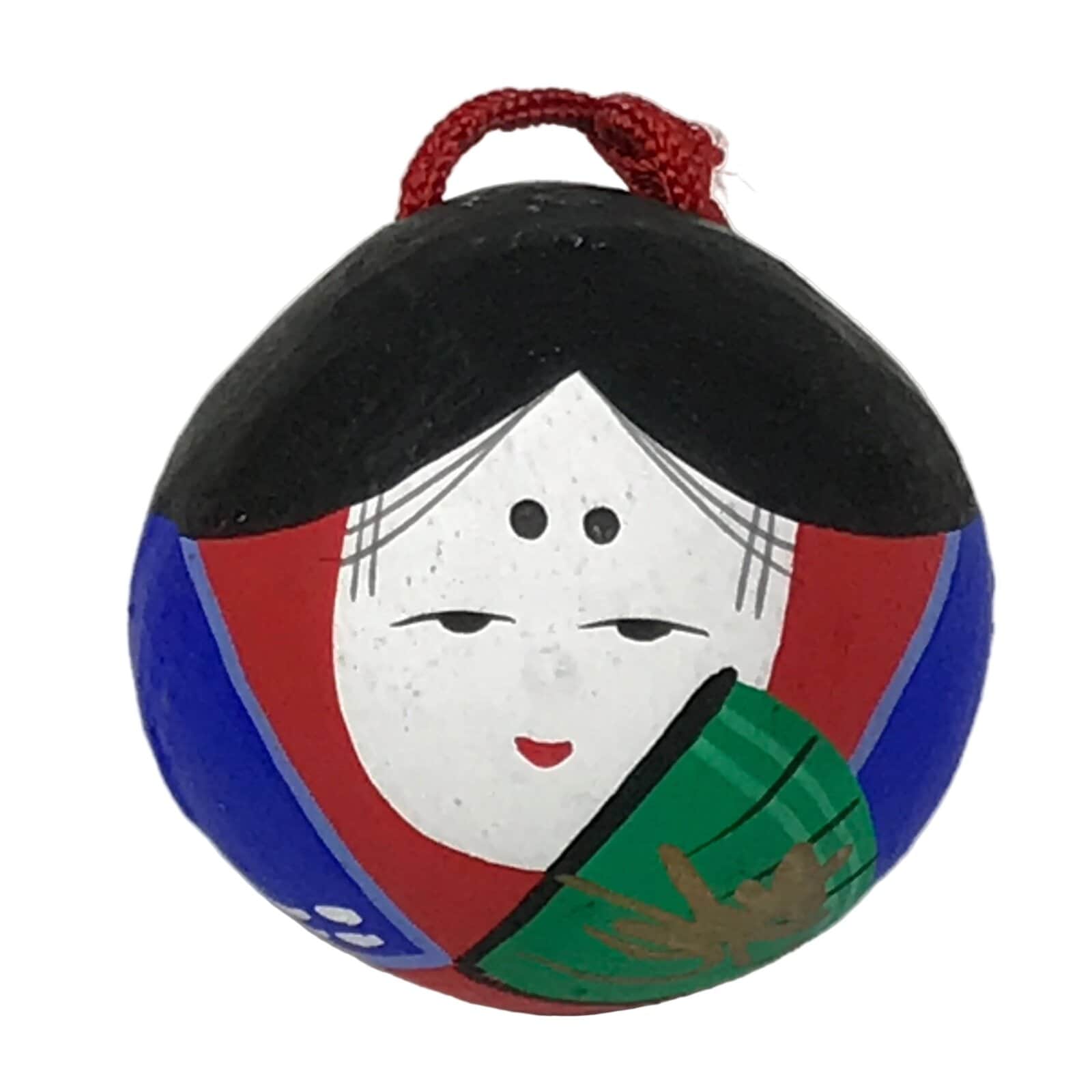 Japanese Clay Bell Dorei Hina Doll Tsuchi-Suzu Girls' Day Princess Empress DR625