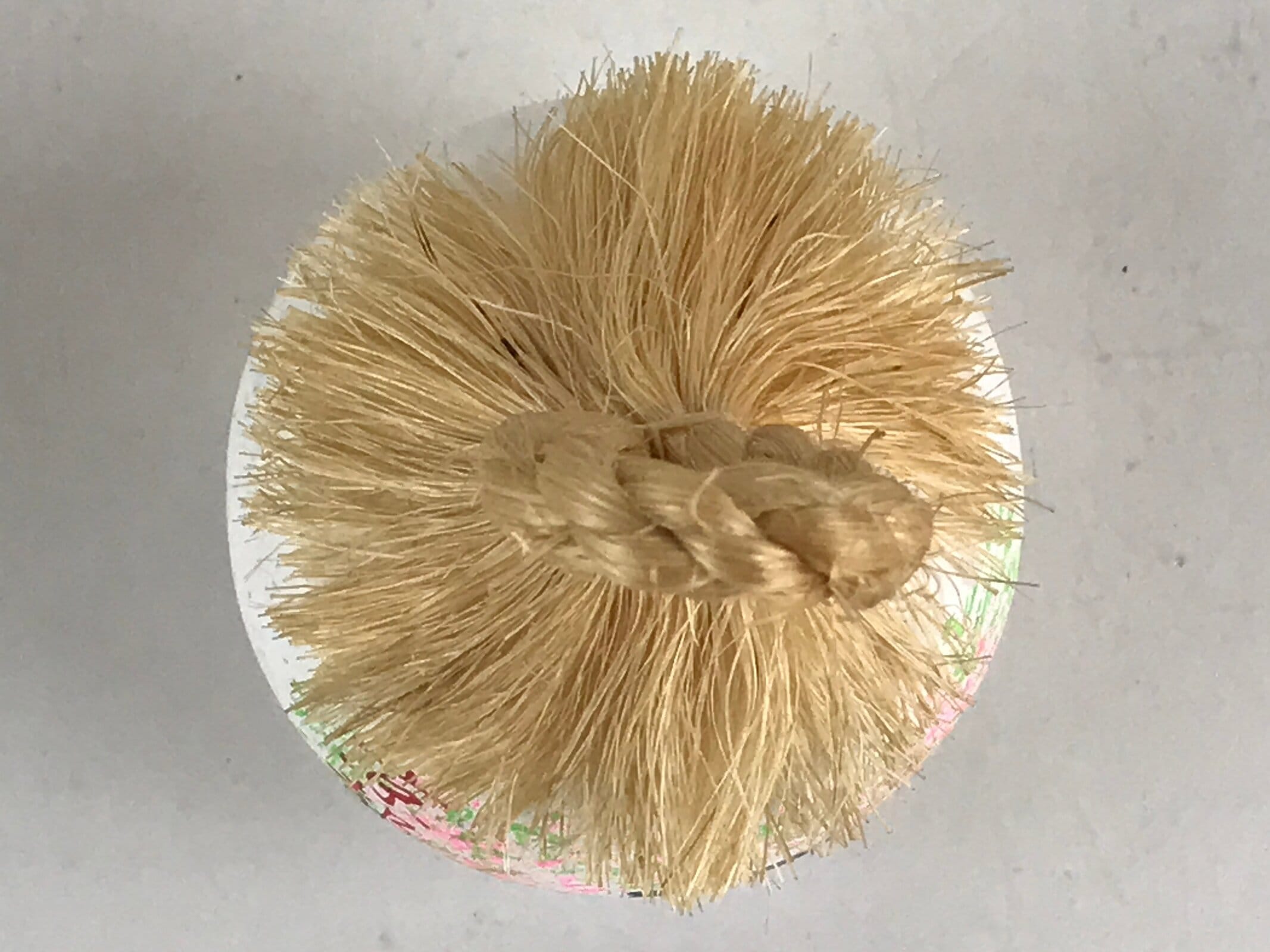 Japanese Clay Bell Dorei Tsuchi-Suzu Vtg Kyoto-Gosho Hamaguri-Gomon Round DR434