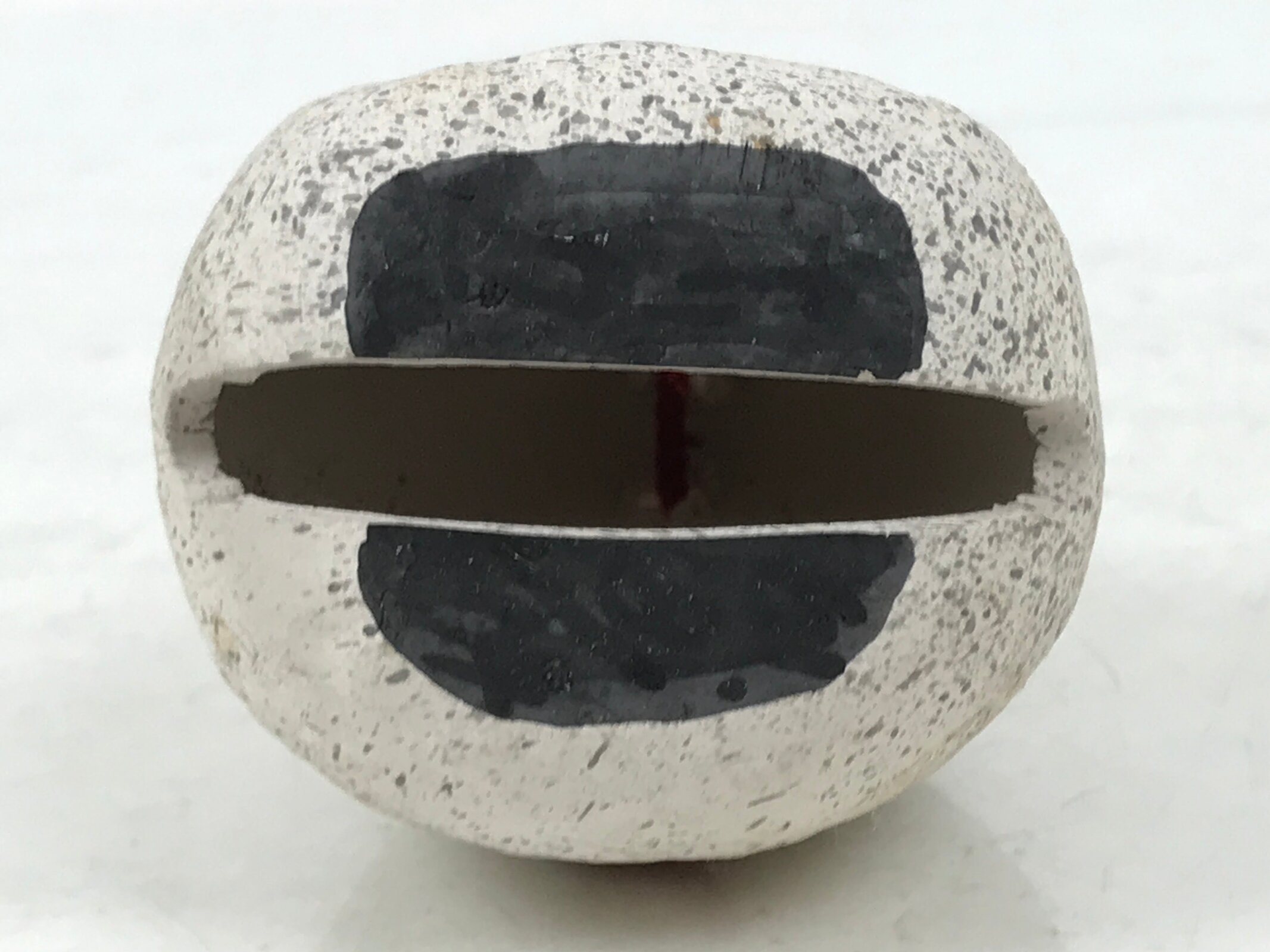 Japanese Clay Bell Dorei Vtg Tsuchi-Suzu Jizo Statue Protection Buddhist DR580