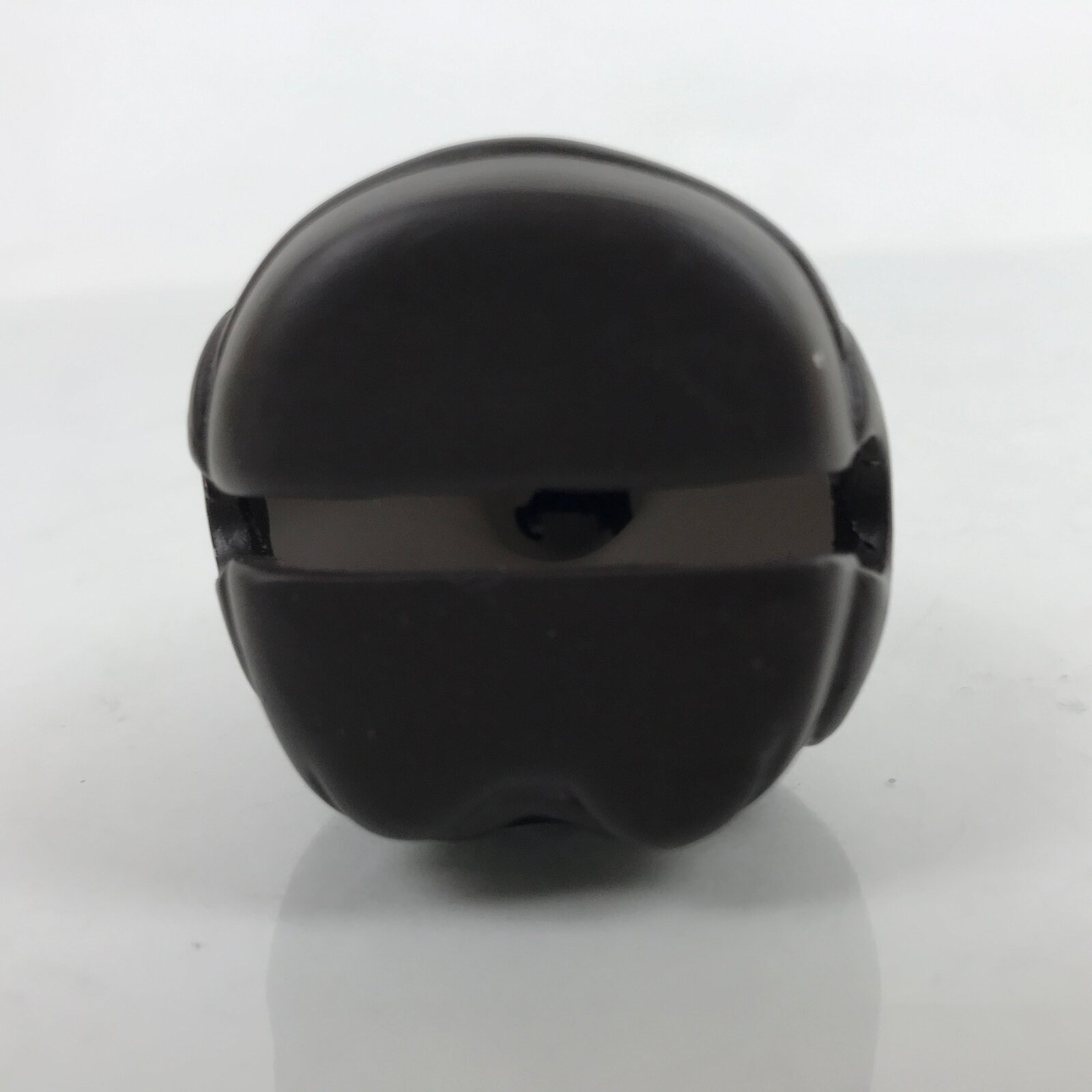 Japanese Clay Bell Dorei Vtg Tsuchi-Suzu Monkey Hat Clothes Dark Brown DR537