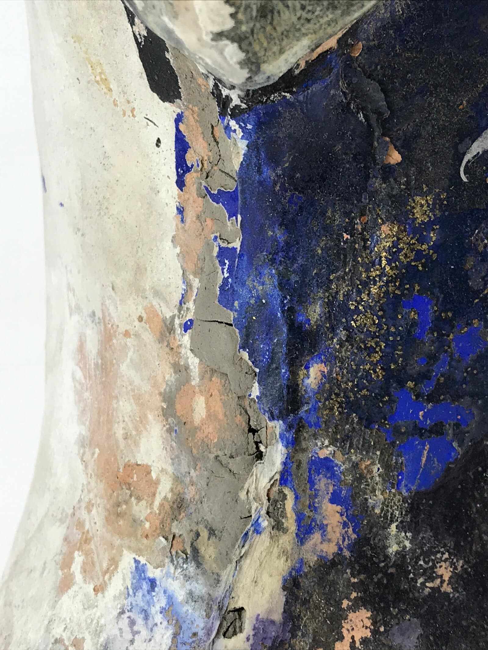 Japanese Clay Doll Tsuchi-Ningyo Vtg Traditional Handicraft Statue Takasago BD89