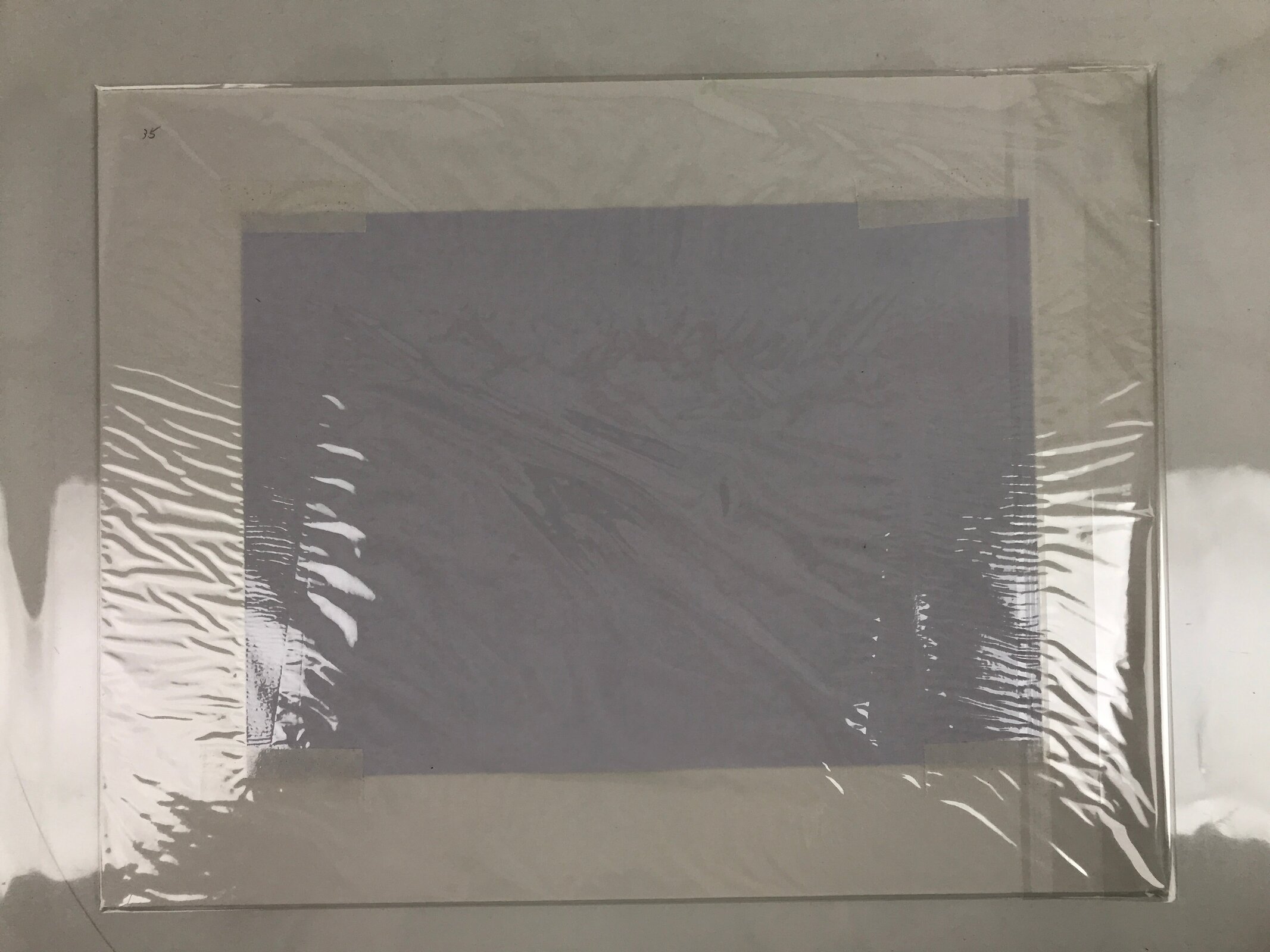 Japanese Coastline Ocean View Pastel Drawing Art Signed Yoshihiro Hagino FL322