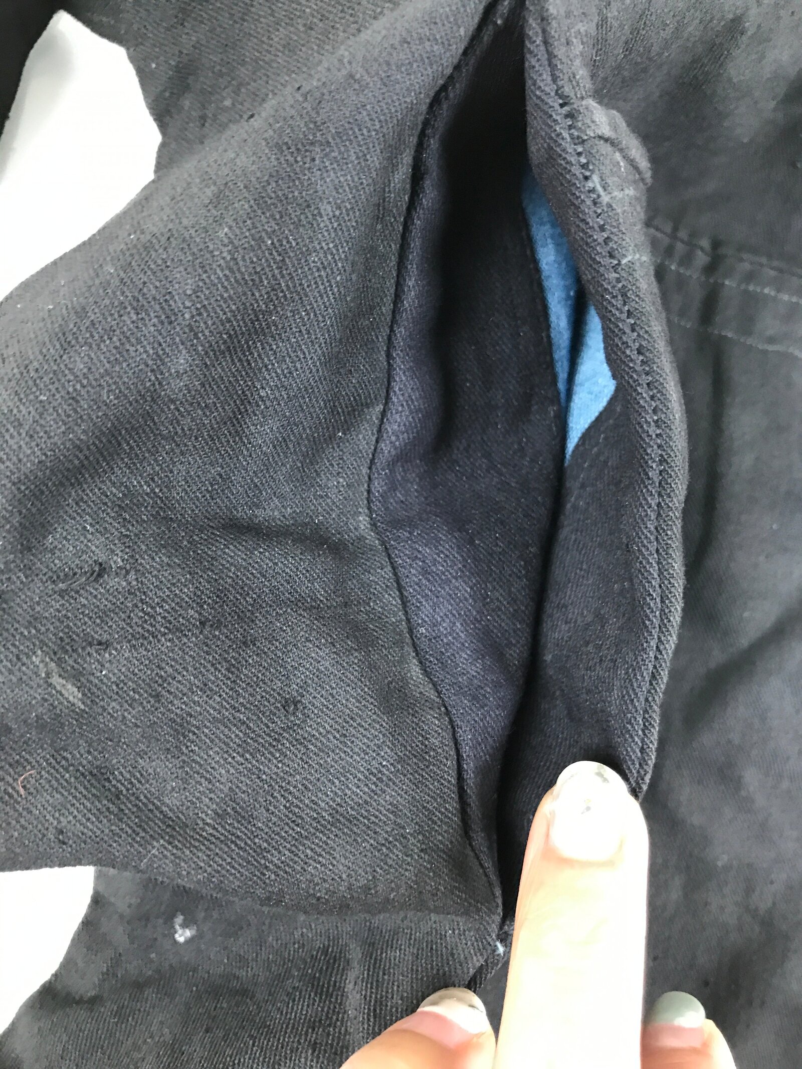 Japanese Firefighter Uniform Apron Haragake Vtg Fire Brigade Matsuri Black MK30