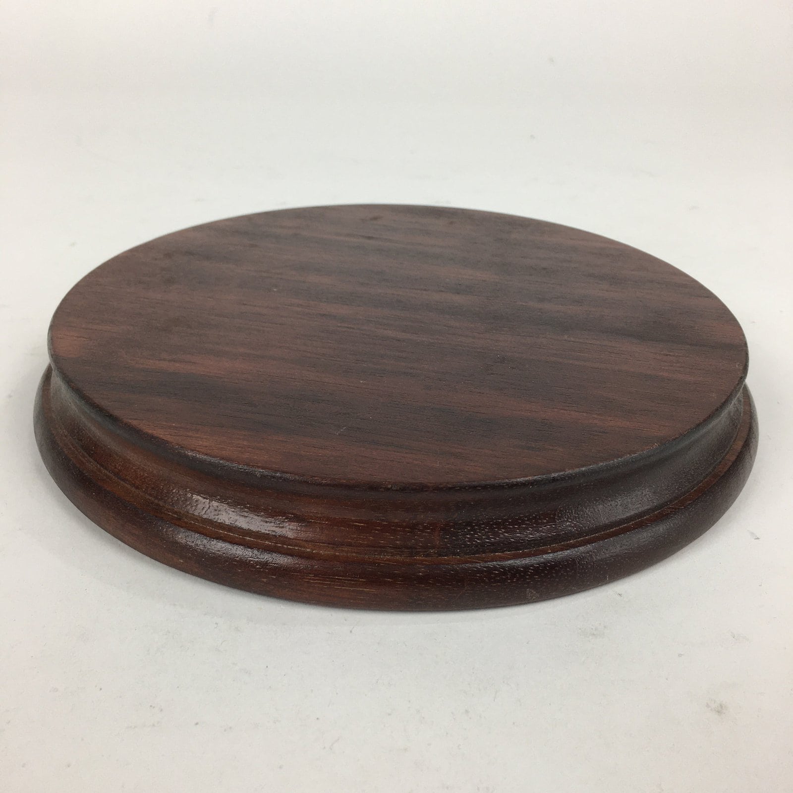 Japanese Flower Vase Stand Statue Stand Vtg Kadai Board Ikebana Bonsai WT356