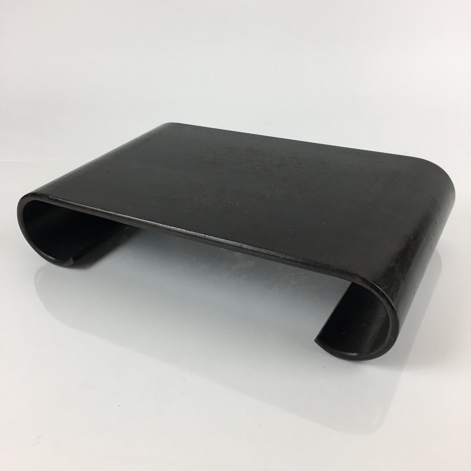 Japanese Flower Vase Stand Vtg Lacquer Board Kadai Ikebana Bonsai WT389