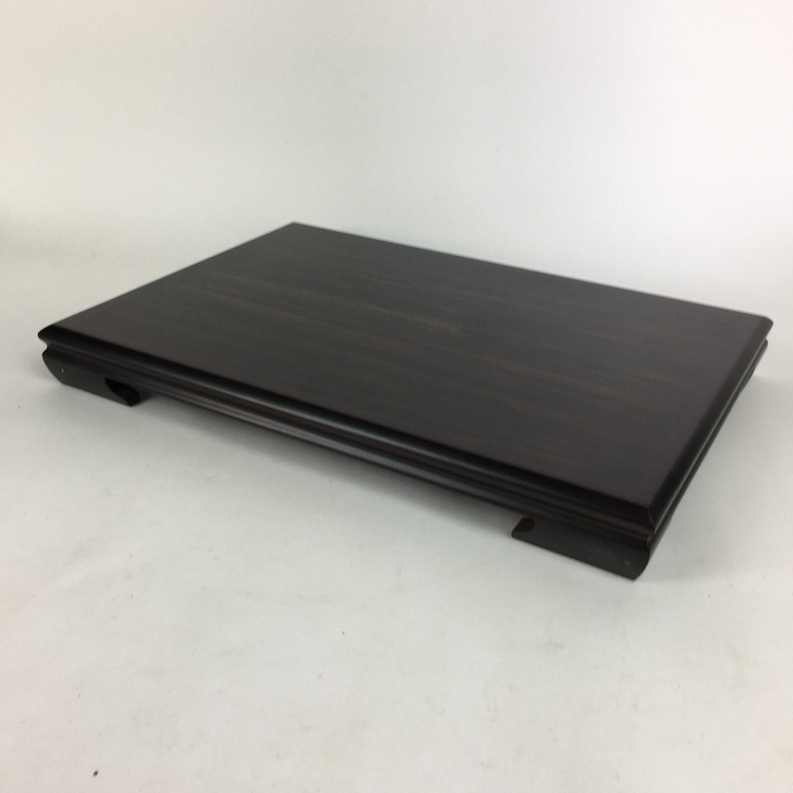 Japanese Flower Vase Stand Wooden Table Vtg Kadai Board Ikebana Bonsai WT331