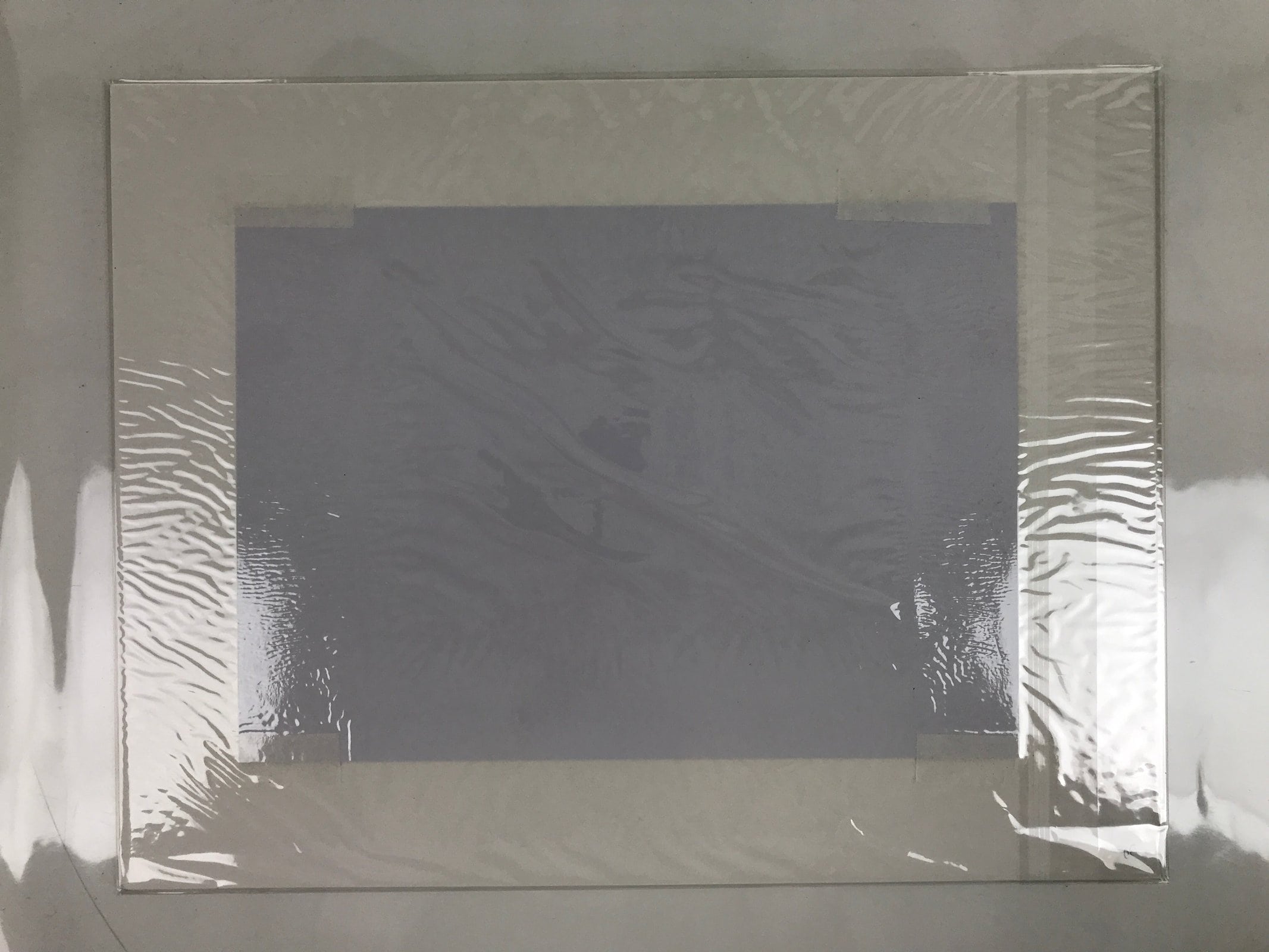 Japanese Forest Trees Scenery Pastel Drawing Art Signed Yoshihiro Hagino FL338