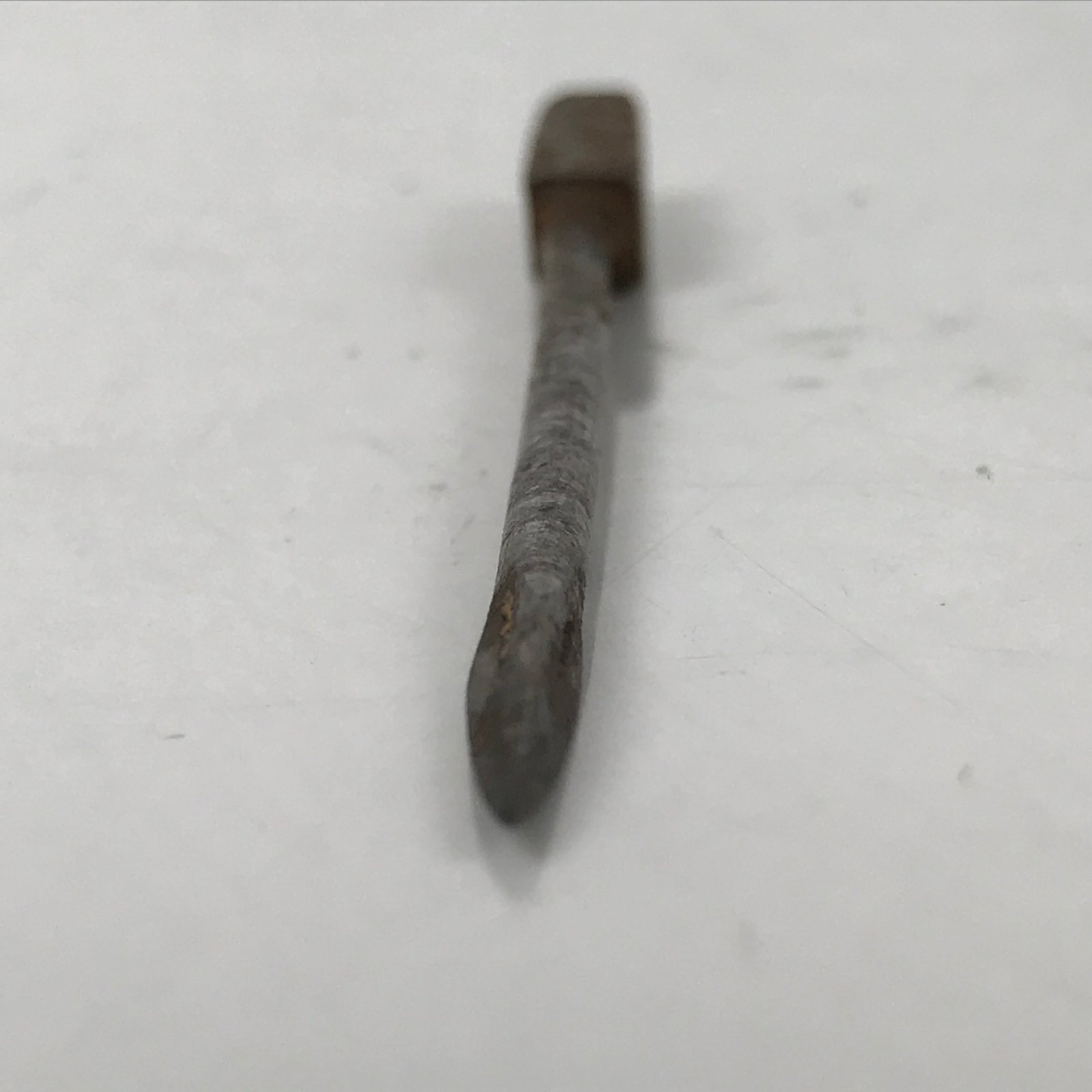 Japanese Gimlet Bit Kiri Carpentry Vtg Woodworking Tool Brown Metal T320