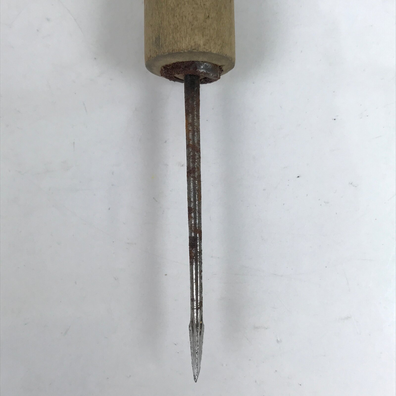 Japanese Gimlet Kiri Carpentry Tool Vtg Woodworking Tool 30 cm Blade 3 mm T280