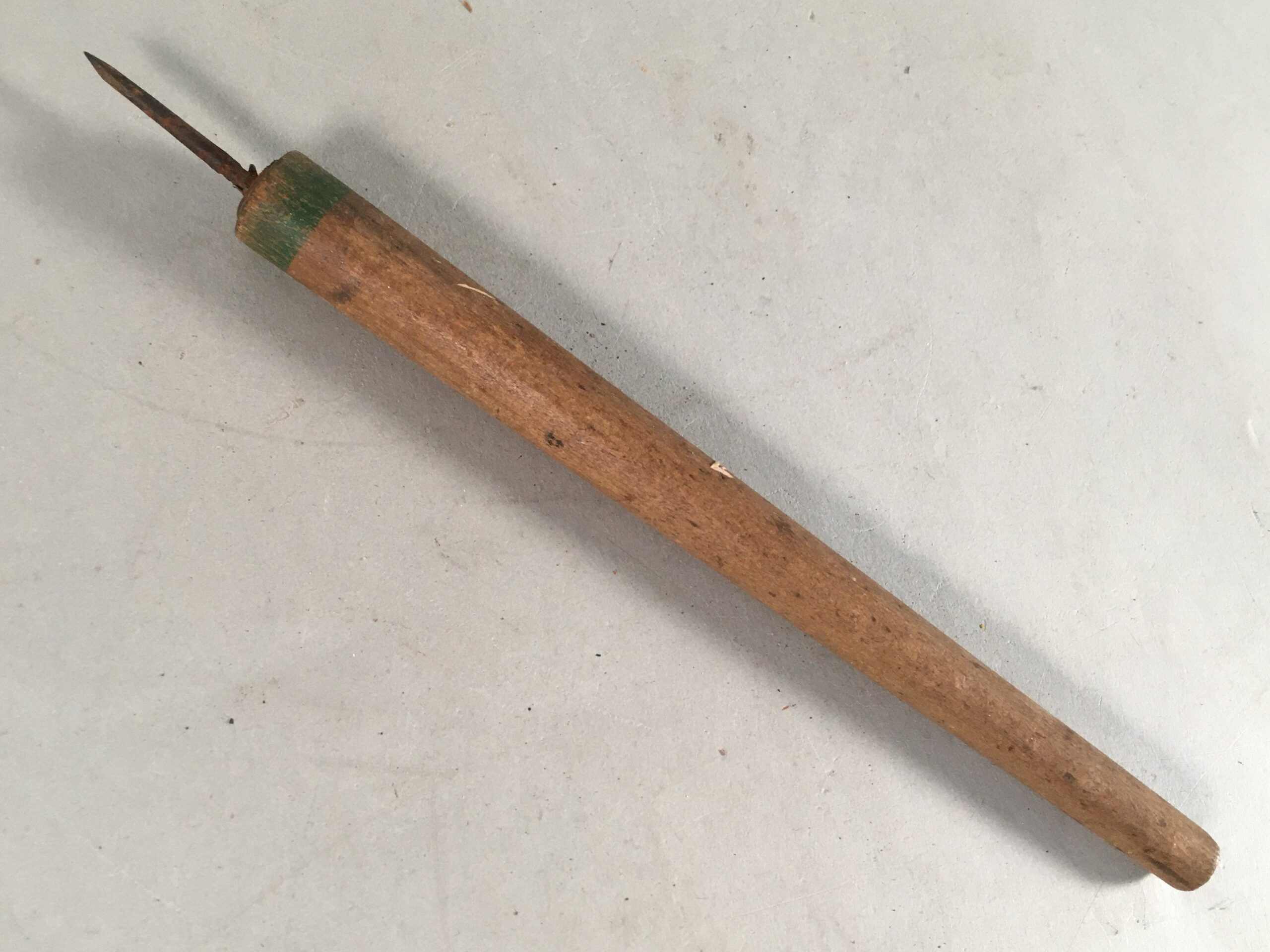 Japanese Gimlet Kiri Carpentry Vtg Woodworking Tool 33.2cm Blade 2mm T150