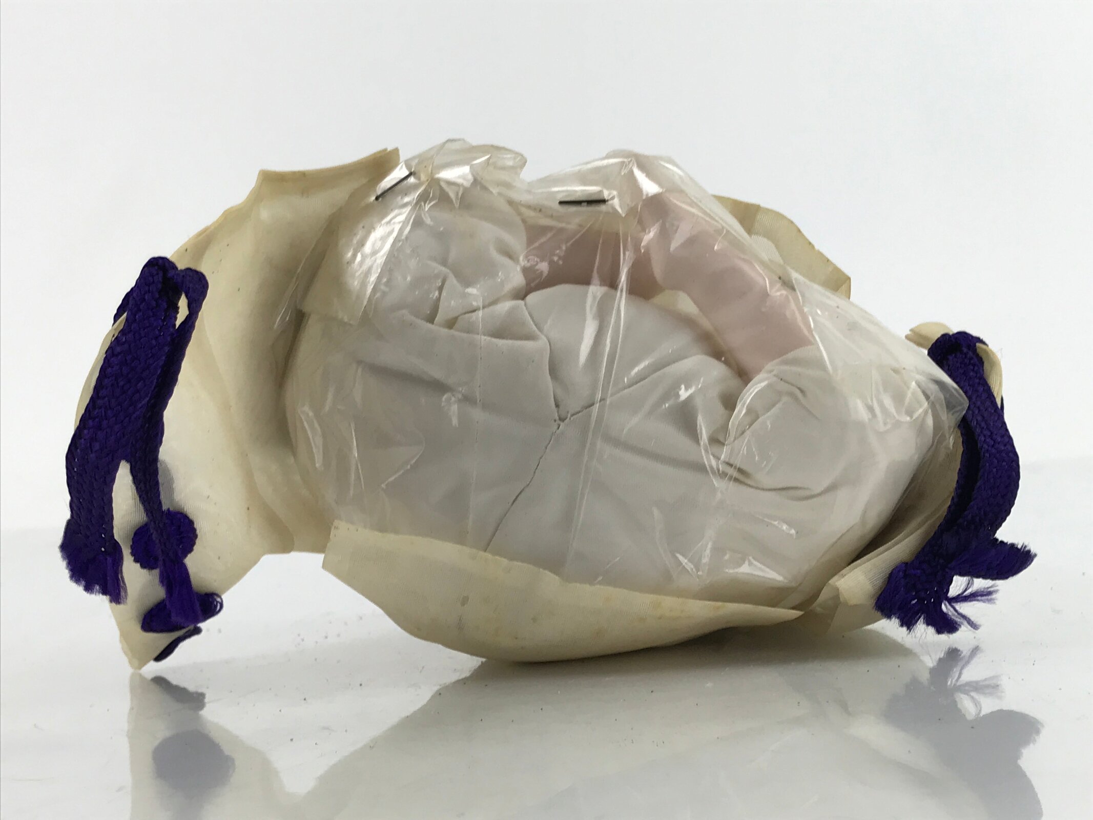 Japanese Girl Festival Court Laughing Man Servant Hina Doll Matsuri Wood ID571