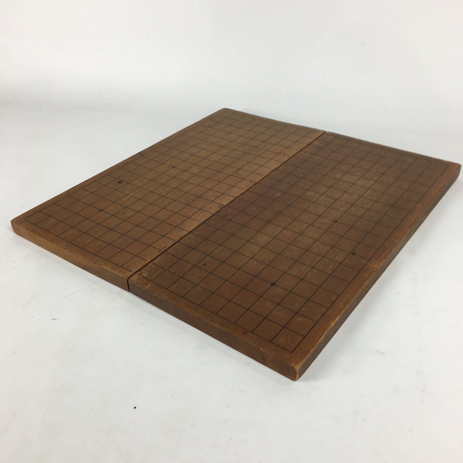 Japanese Go Board Vtg Portable Goban Game Igo Foldable 19X19 Grid GB52