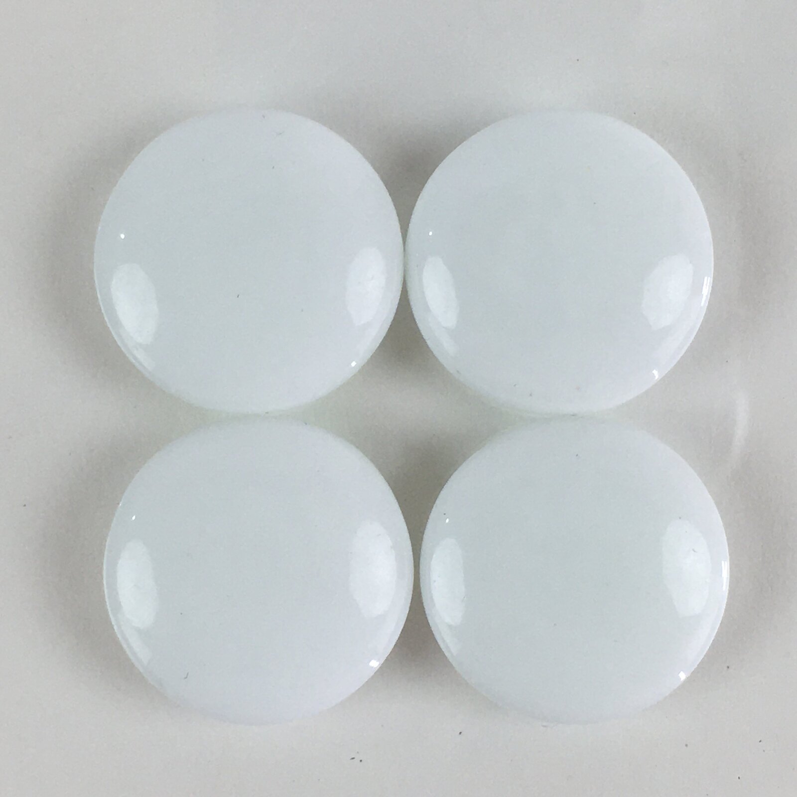 Japanese Go Stone Vtg Goishi Game Piece Set Dark Brown Bowl Black White GO71