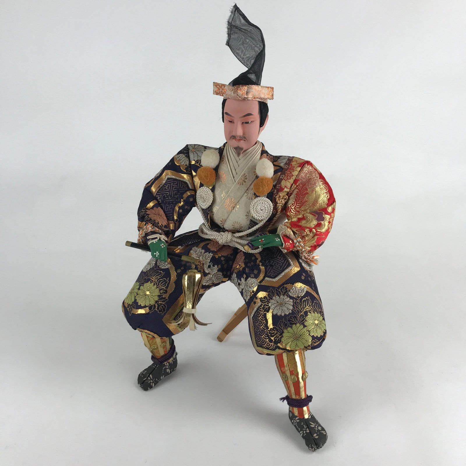 Japanese Gogatsu Ningyo Doll Samurai Boy's Day Festival Figurine Display ID498