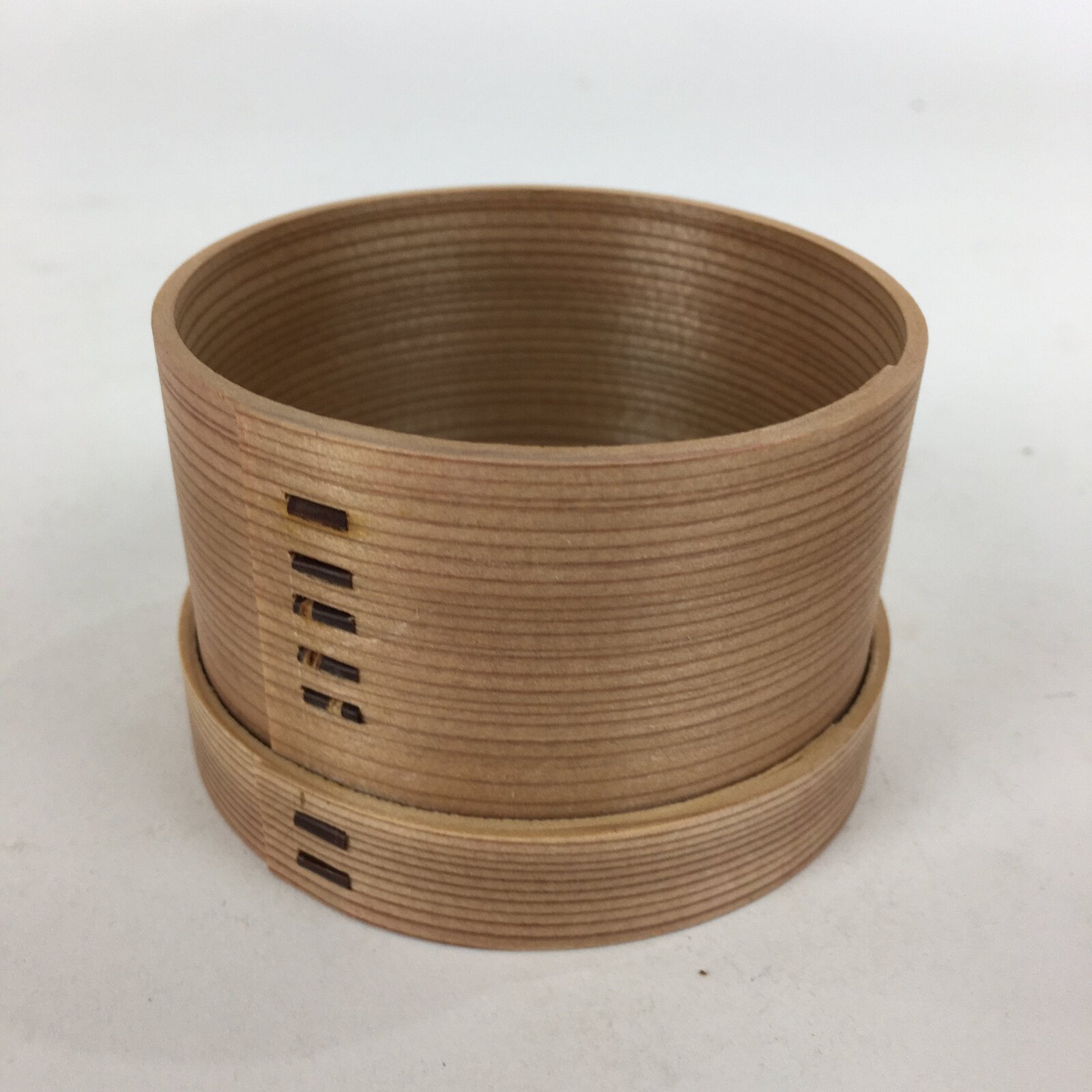 Japanese Green Tea Powder Sieve Vtg Tea Ceremony Matcha Furui Wood TG155