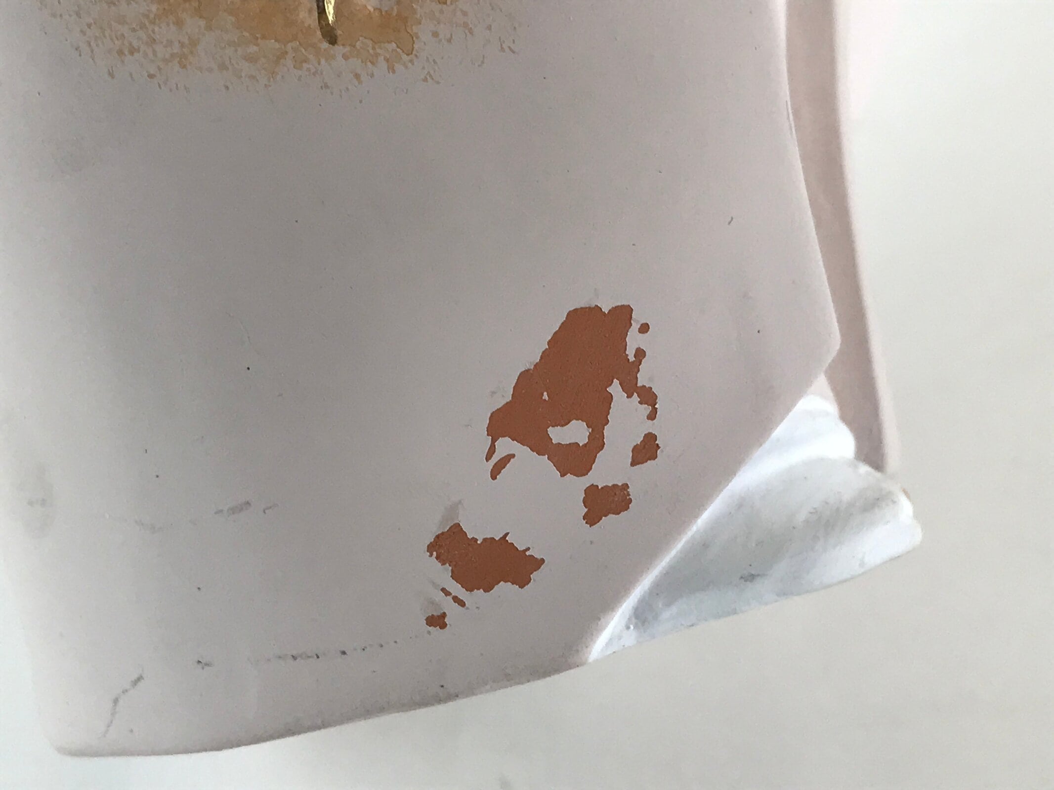 Japanese Hakata-Ningyo Clay Doll Vtg Traditional Handicraft Girl Geisha White BD