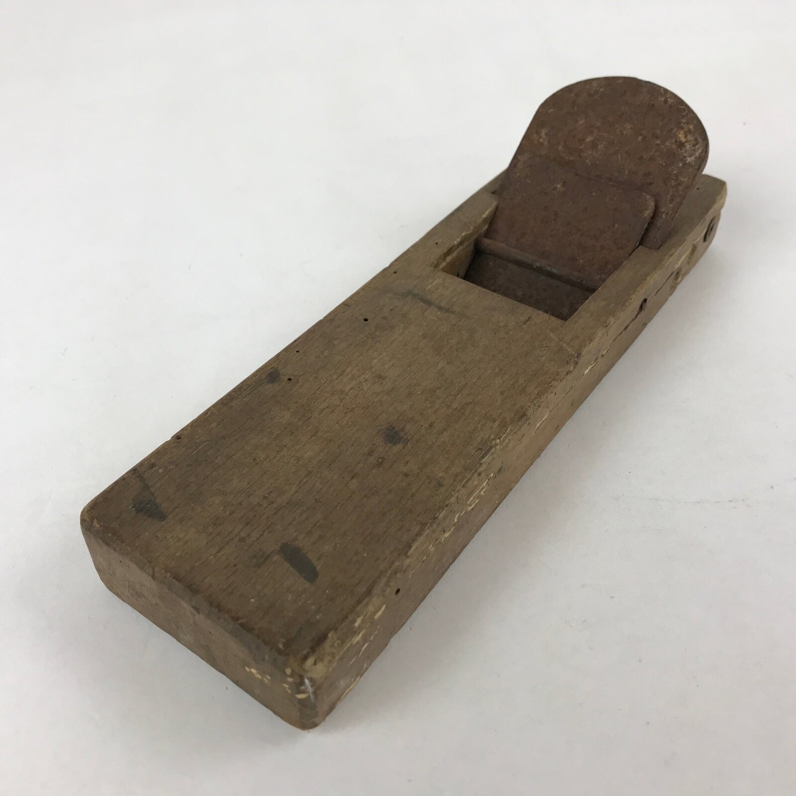 Japanese Hand Plane Hira Kanna Smoothing Vtg Wood Tool 100mm Steel Blade K461