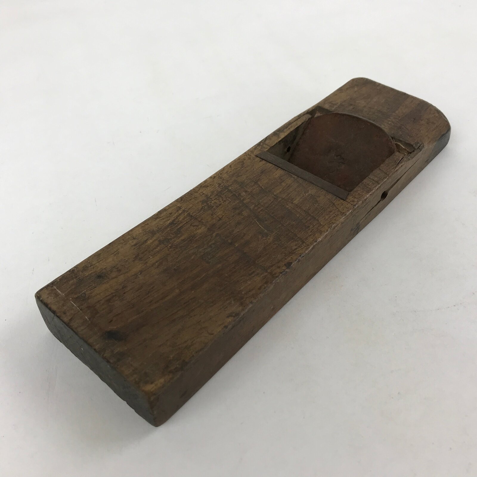 Japanese Hand Plane Hira Kanna Smoothing Vtg Wood Tool 55mm Steel Blade K452