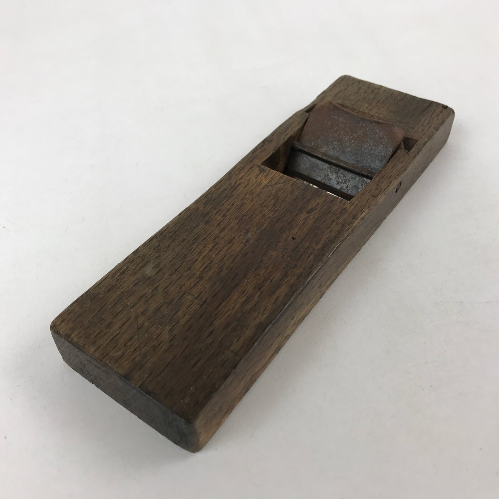 Japanese Hand Plane Hira Kanna Smoothing Vtg Wood Tool 55mm Steel Blade K453