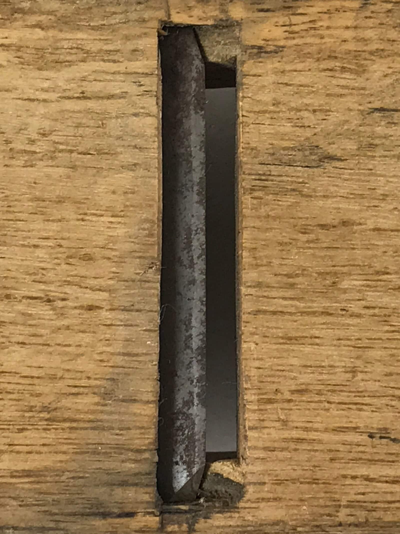 Japanese Hand Plane Hira Kanna Smoothing Vtg Wood Tool 55mm Steel Blade K456