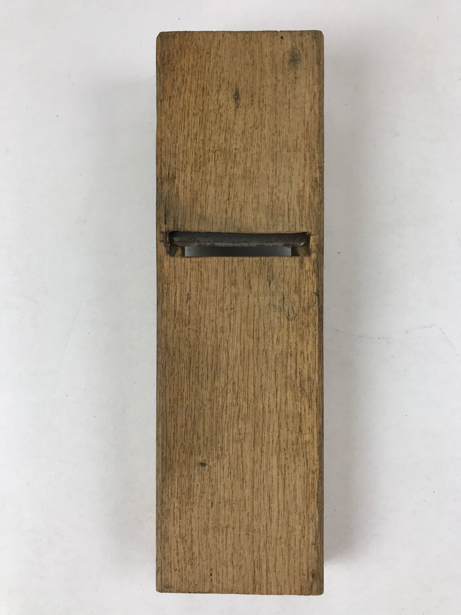 Japanese Hand Plane Hira Kanna Smoothing Vtg Wood Tool 55mm Steel Blade K456