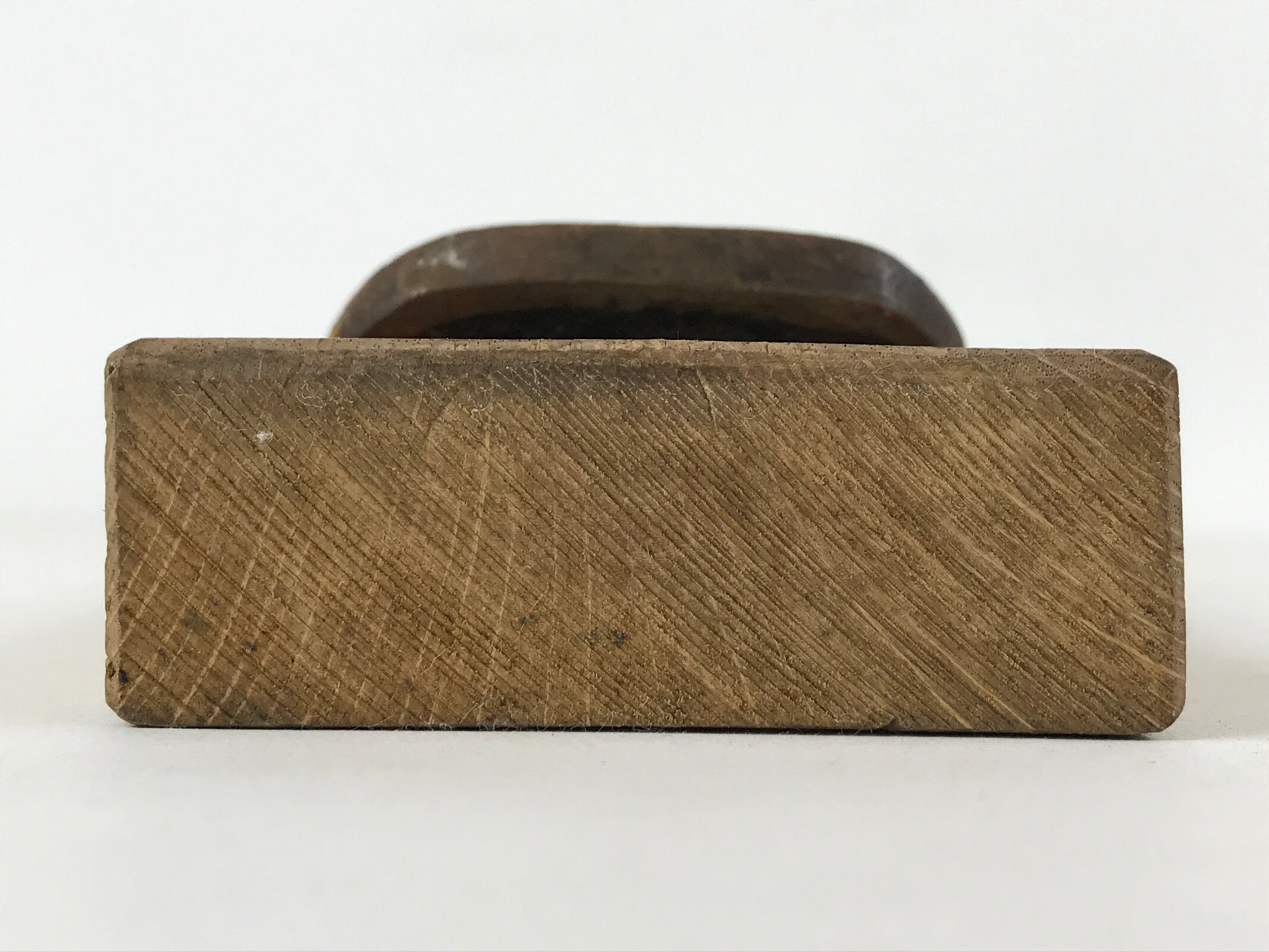 Japanese Hand Plane Hira Kanna Smoothing Vtg Wood Tool 55mm Steel Blade K456