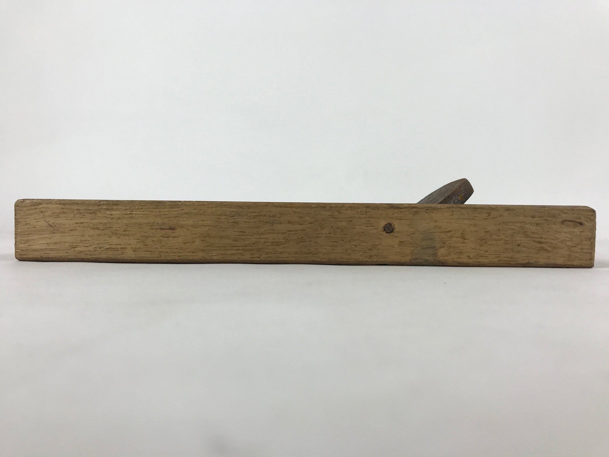 Japanese Hand Plane Hira Kanna Smoothing Vtg Wood Tool 55mm Steel Blade K456