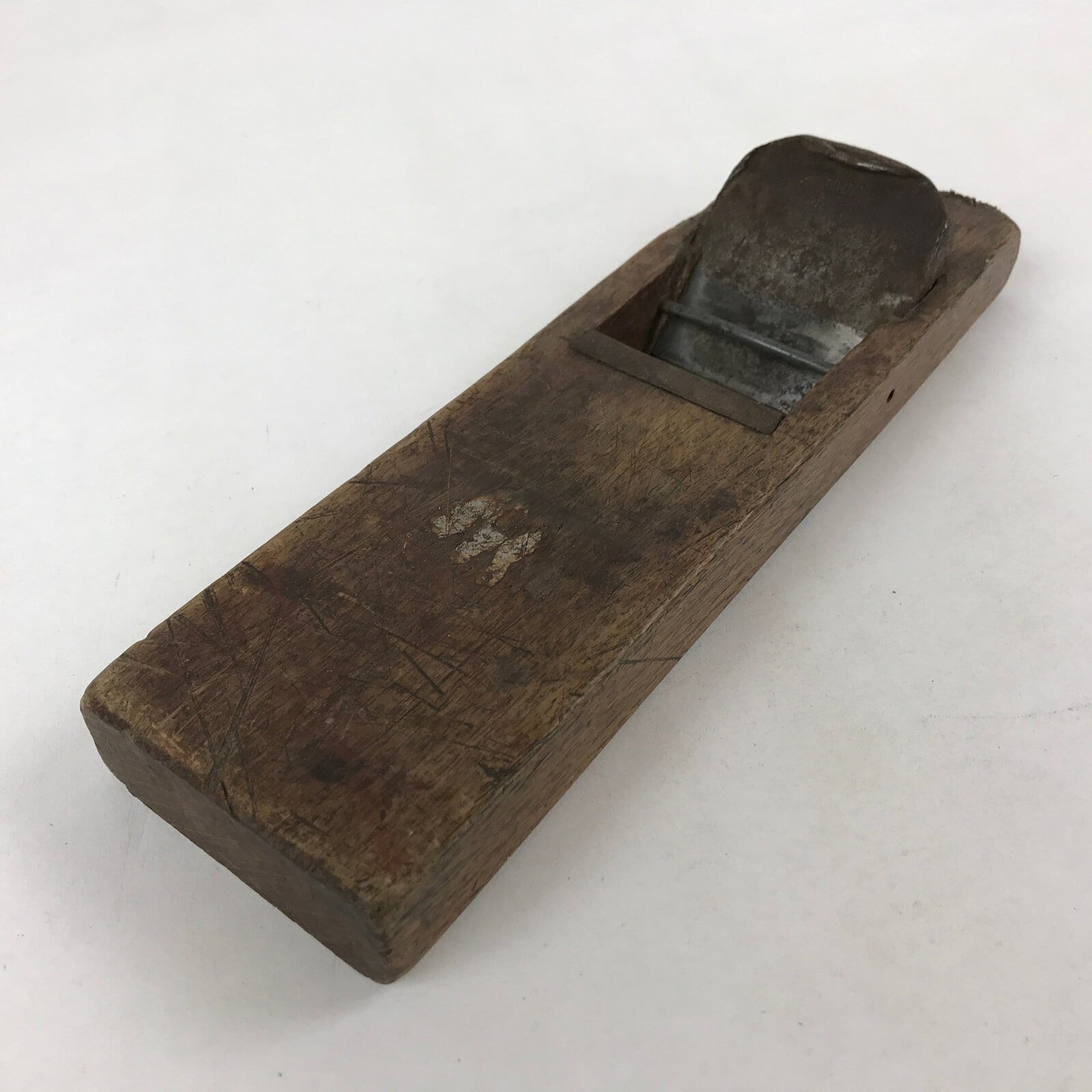 Japanese Hand Plane Hira Kanna Smoothing Vtg Wood Tool 75mm Steel Blade K457