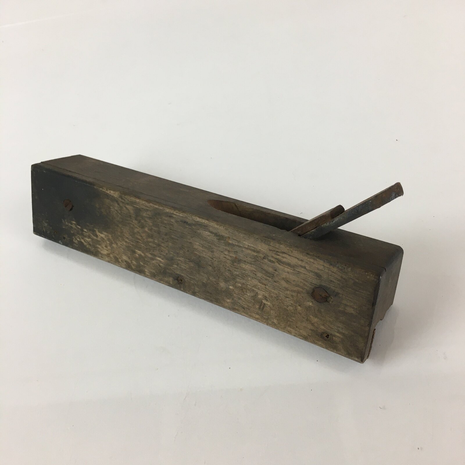 Japanese Hand Plane Sakuri Kanna Smoothing Vtg Wood Tool 10mm Steel Blade K439