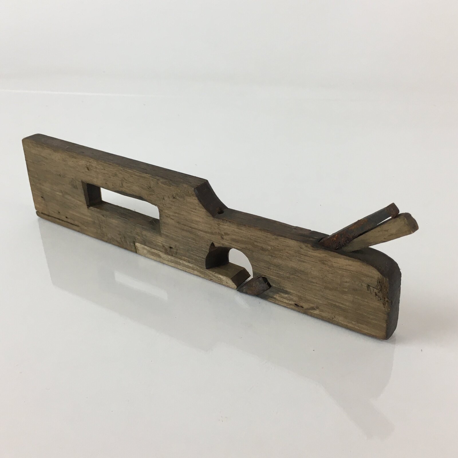 Japanese Hand Plane Sakuri Kanna Smoothing Vtg Wood Tool 13mm Steel Blade K438