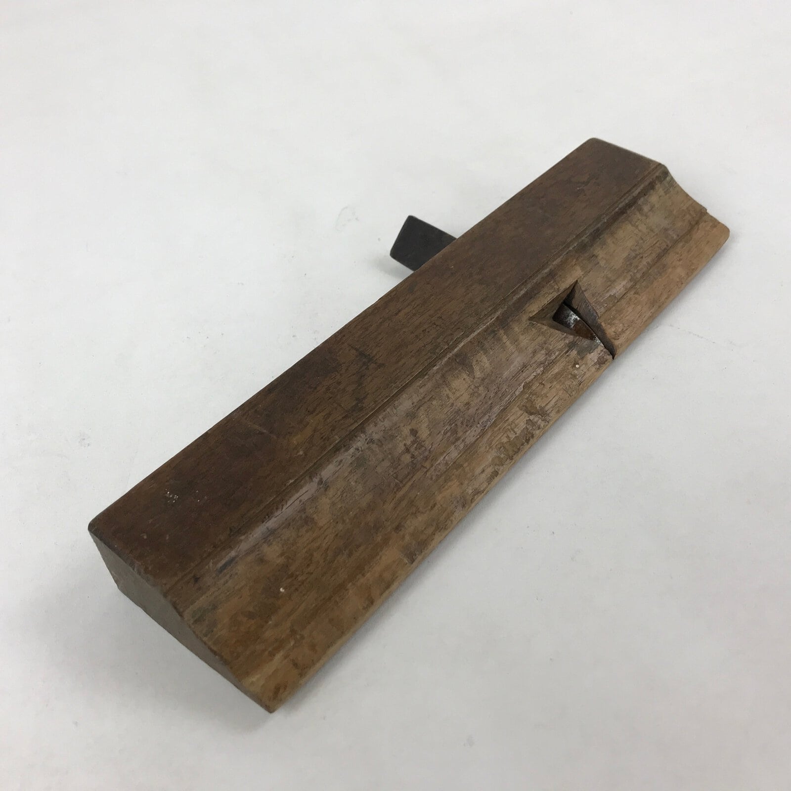 Japanese Hand Plane Sakuri Kanna Smoothing Vtg Wood Tool 95mm Steel Blade K469