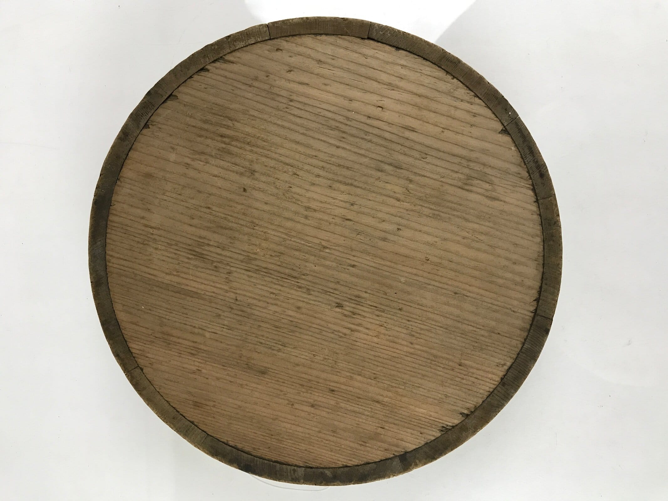 Japanese Handmade Wooden Oke Bucket Sushioke Hangiri Vtg Sushi Handai BK17