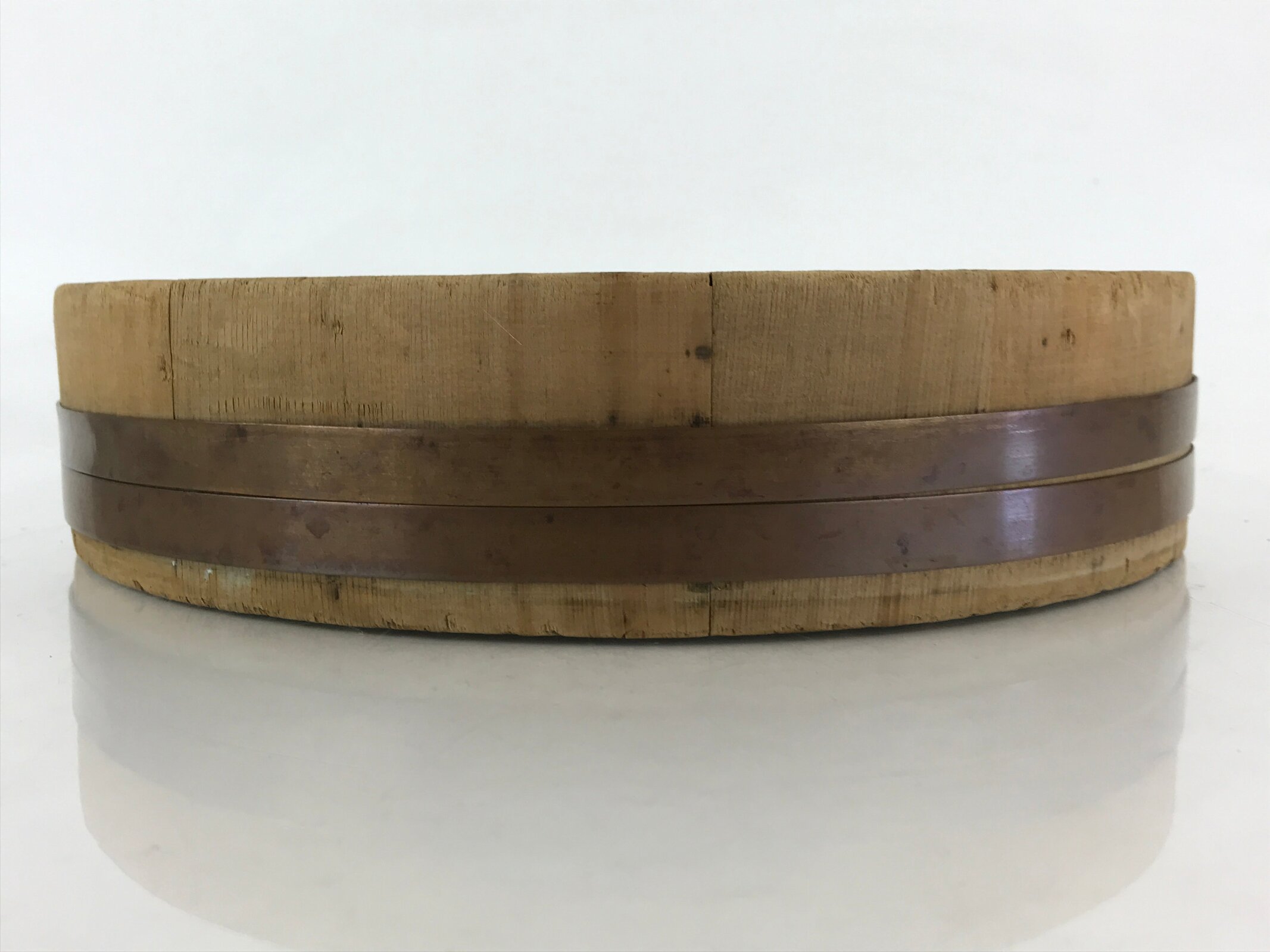 Japanese Handmade Wooden Oke Bucket Sushioke Hangiri Vtg Sushi Handai BK17