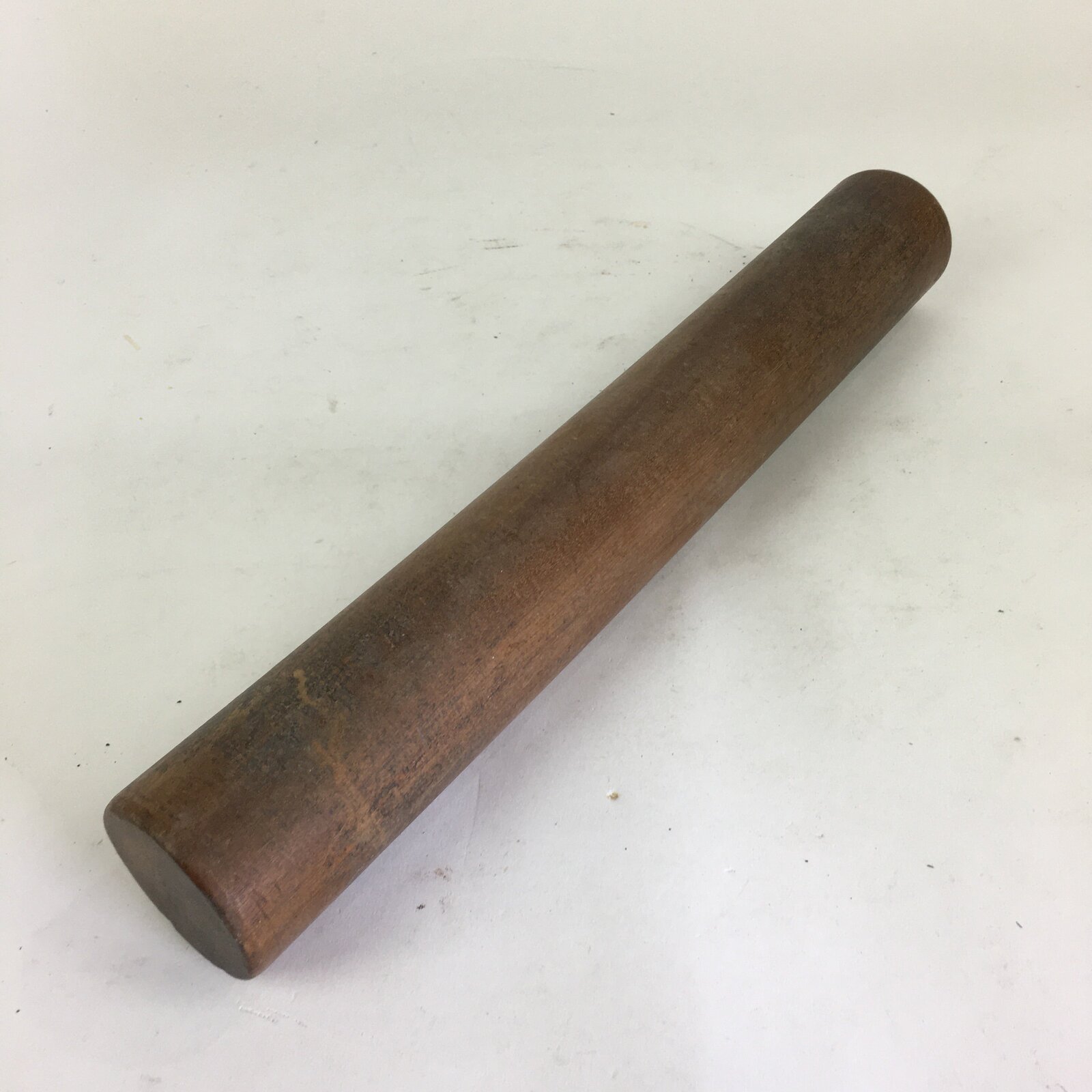 Japanese Handmade Wooden Rice Bucket Vtg Itto-masu Brown JK283