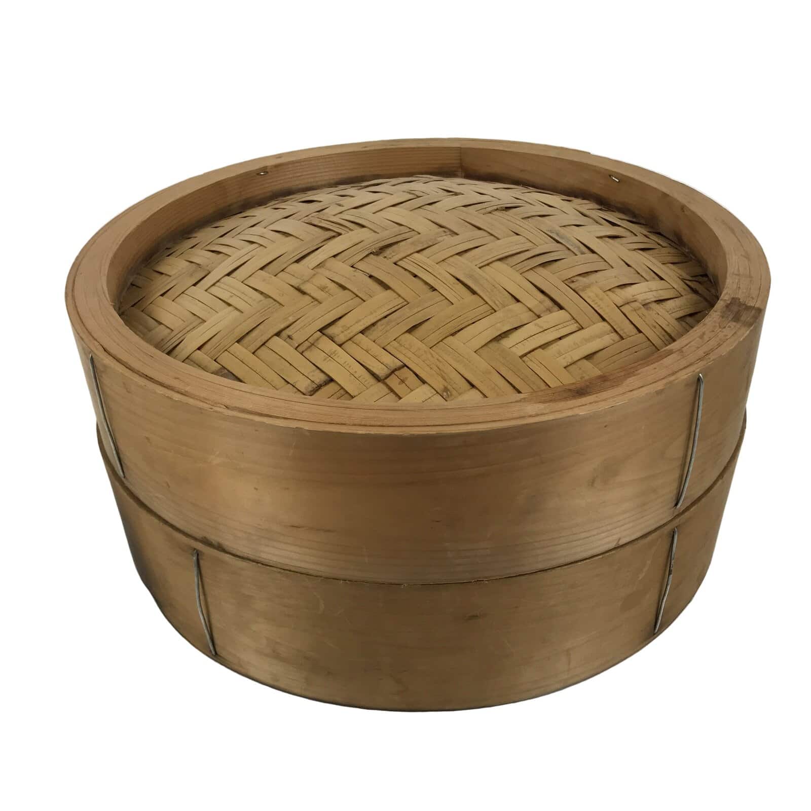 Japanese Handmade Wooden Steamer Vtg Seiro Mushiki Brown JK933