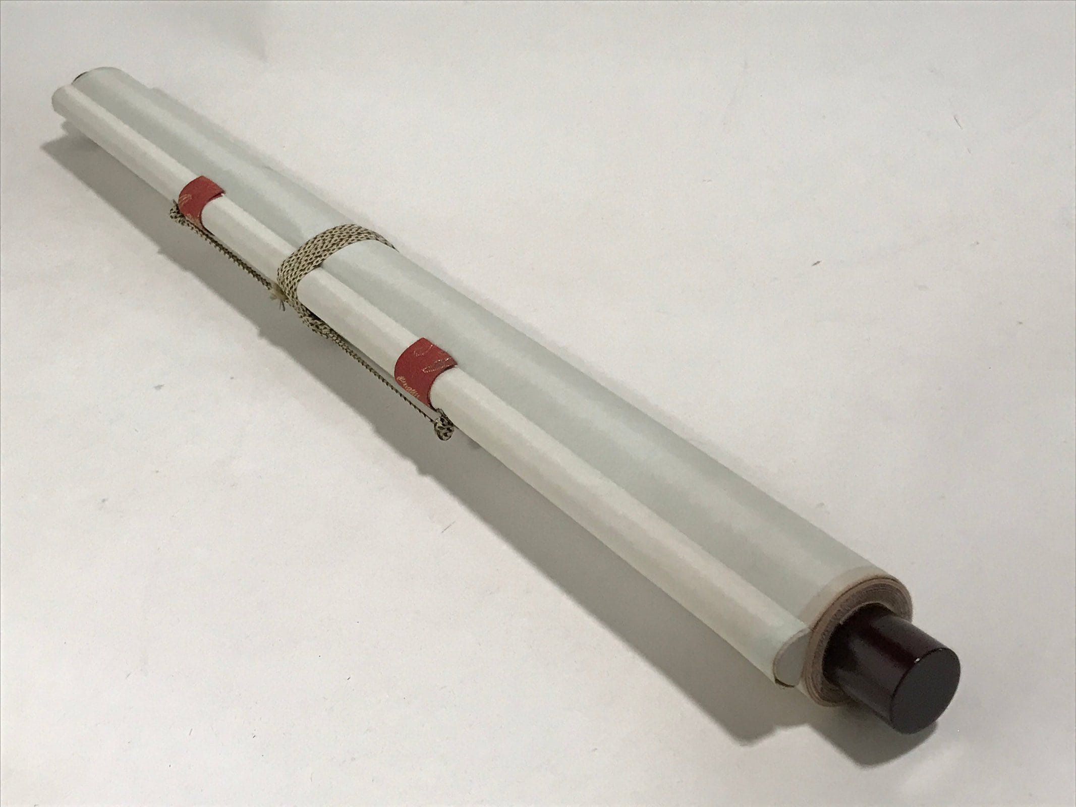 Japanese Hanging Scroll Kakejiku Vtg Ono No Komachi Kimono Poem Color Ink KJ100