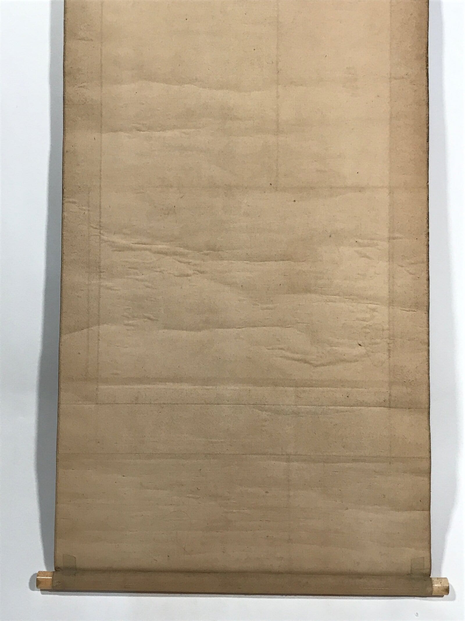 Japanese Hanging Scroll Kakejiku Vtg Portrait Man Dancing Children Color KJ169