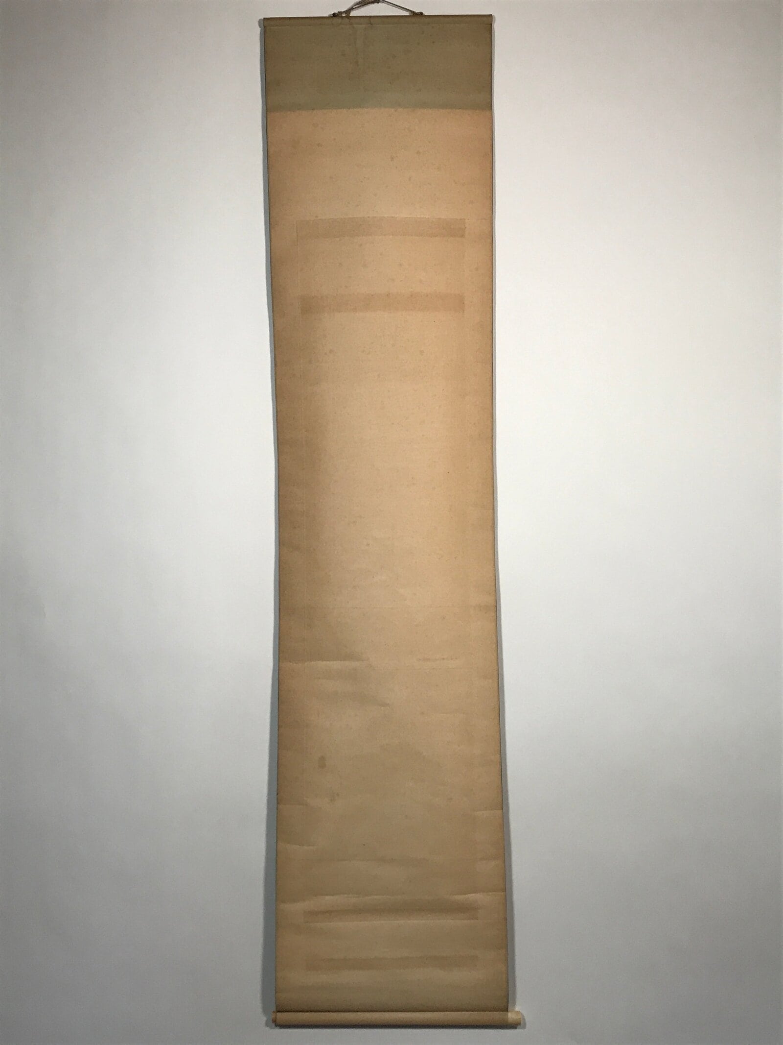 Japanese Hanging Scroll Spring Mountain Village Picture Kakejiku Kakemono SC795